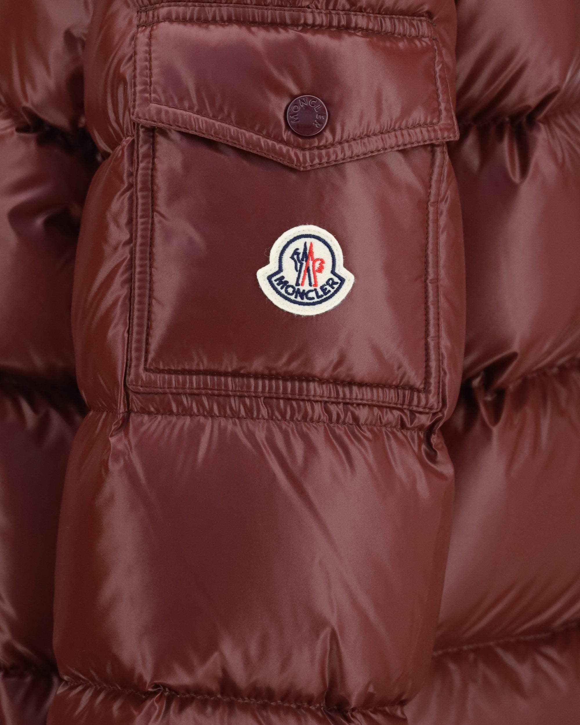 Moncler Maire Short Hooded Down Jacket