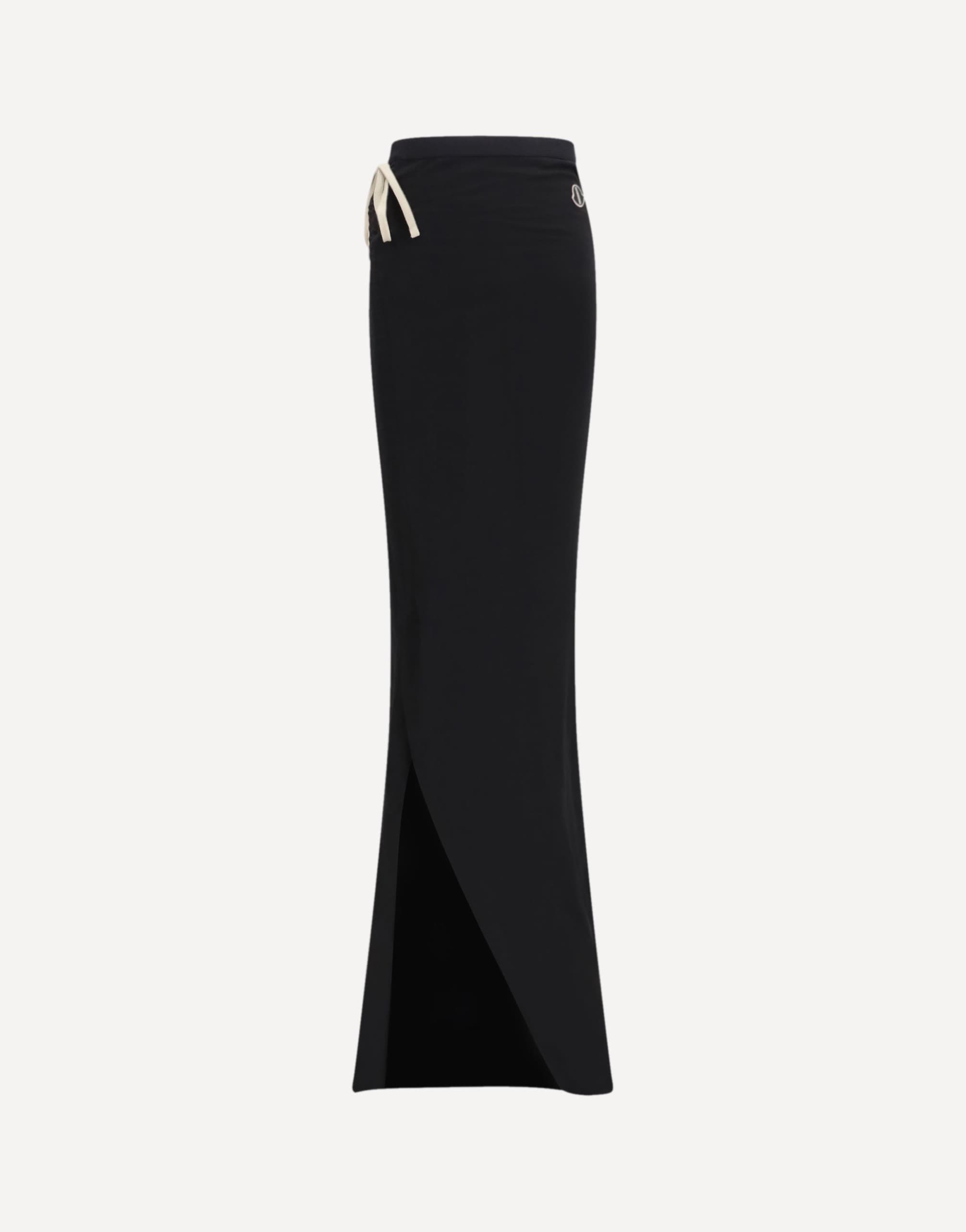 Moncler x Rick Owens Jersey Maxi Skirt With Side Slit