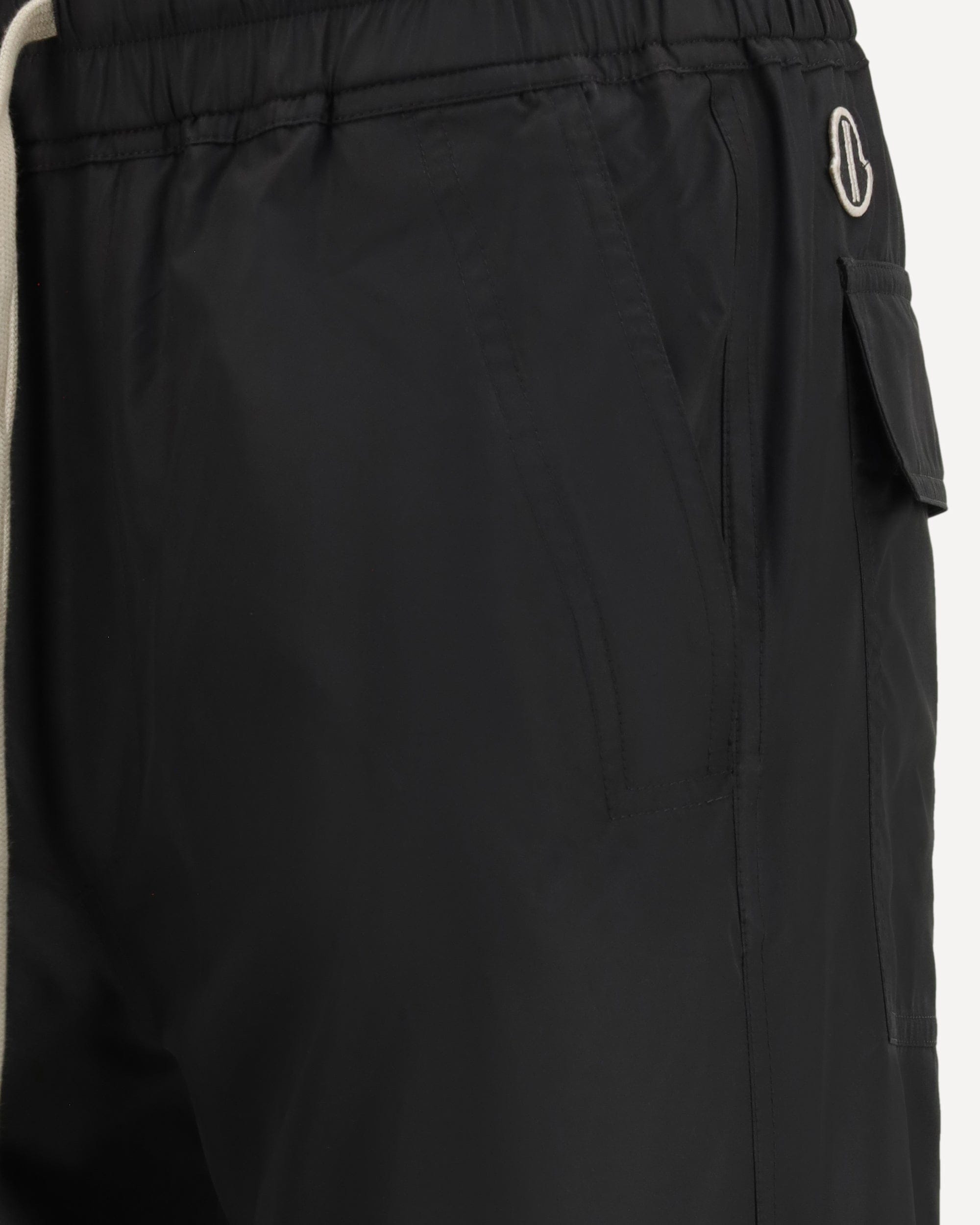 Moncler x Rick Owens Nylon Pants With Logo Patch