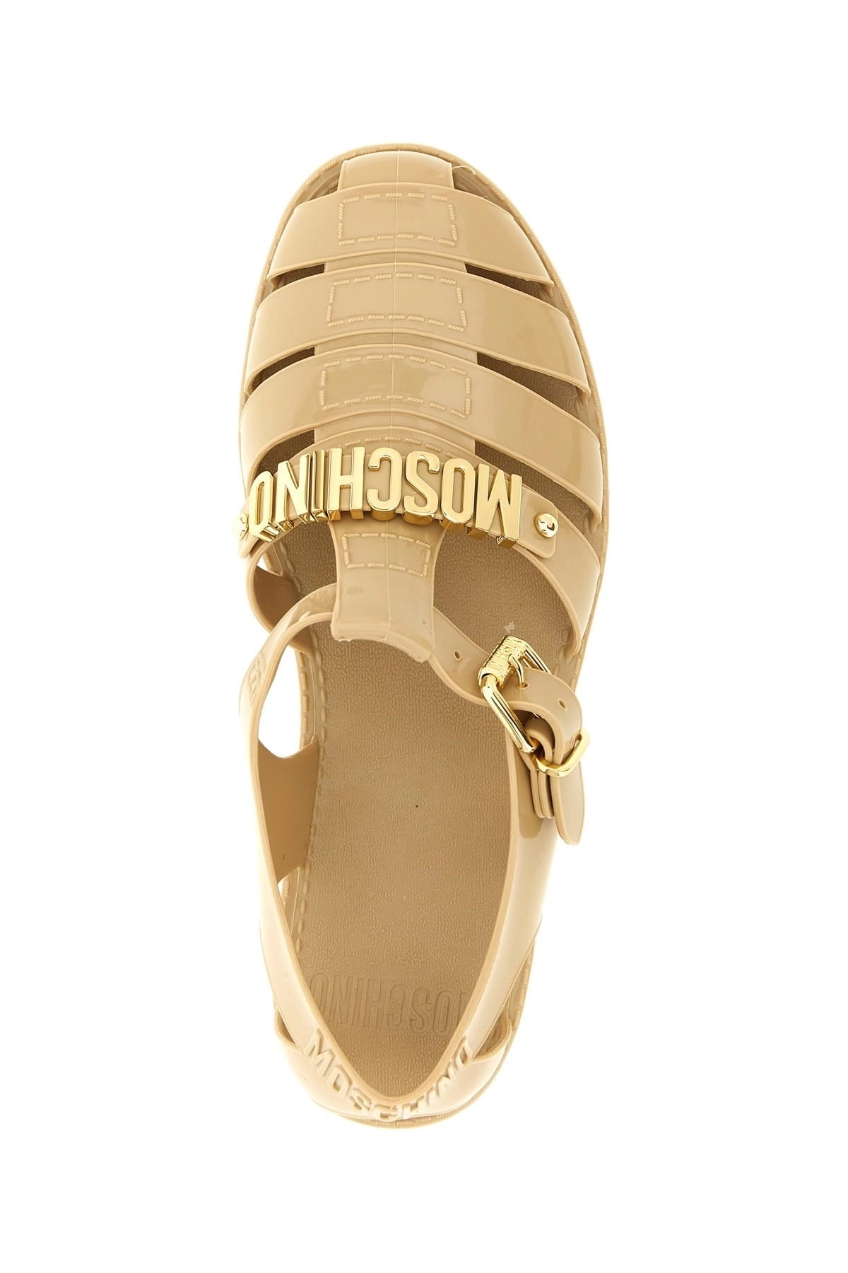 Moschino Moschino Beige Jelly Sandals
