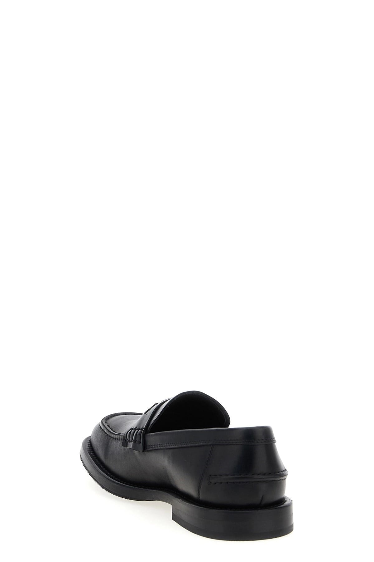 Moschino Moschino Berlin Leather Coin Loafers