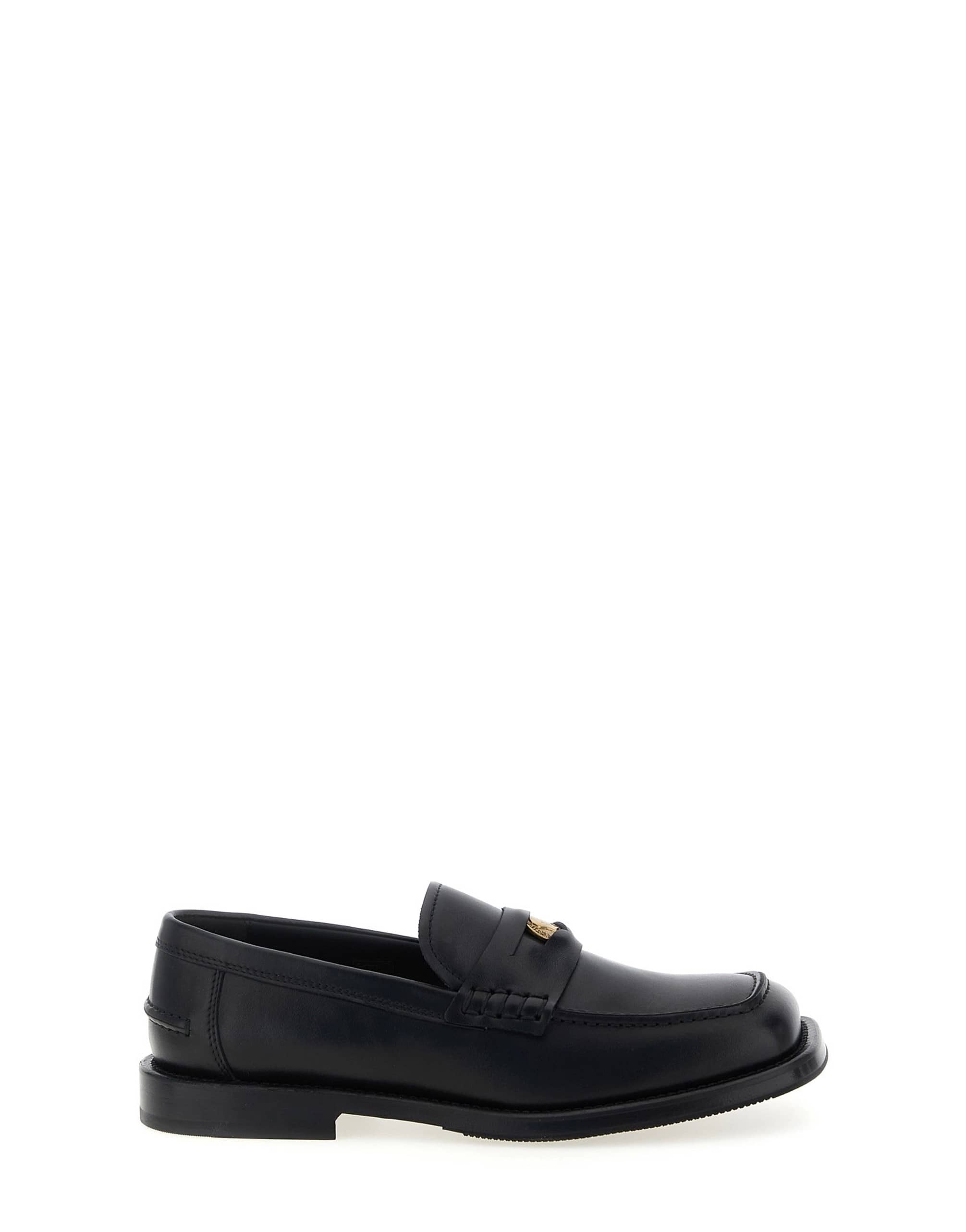 Moschino Moschino Berlin Leather Coin Loafers