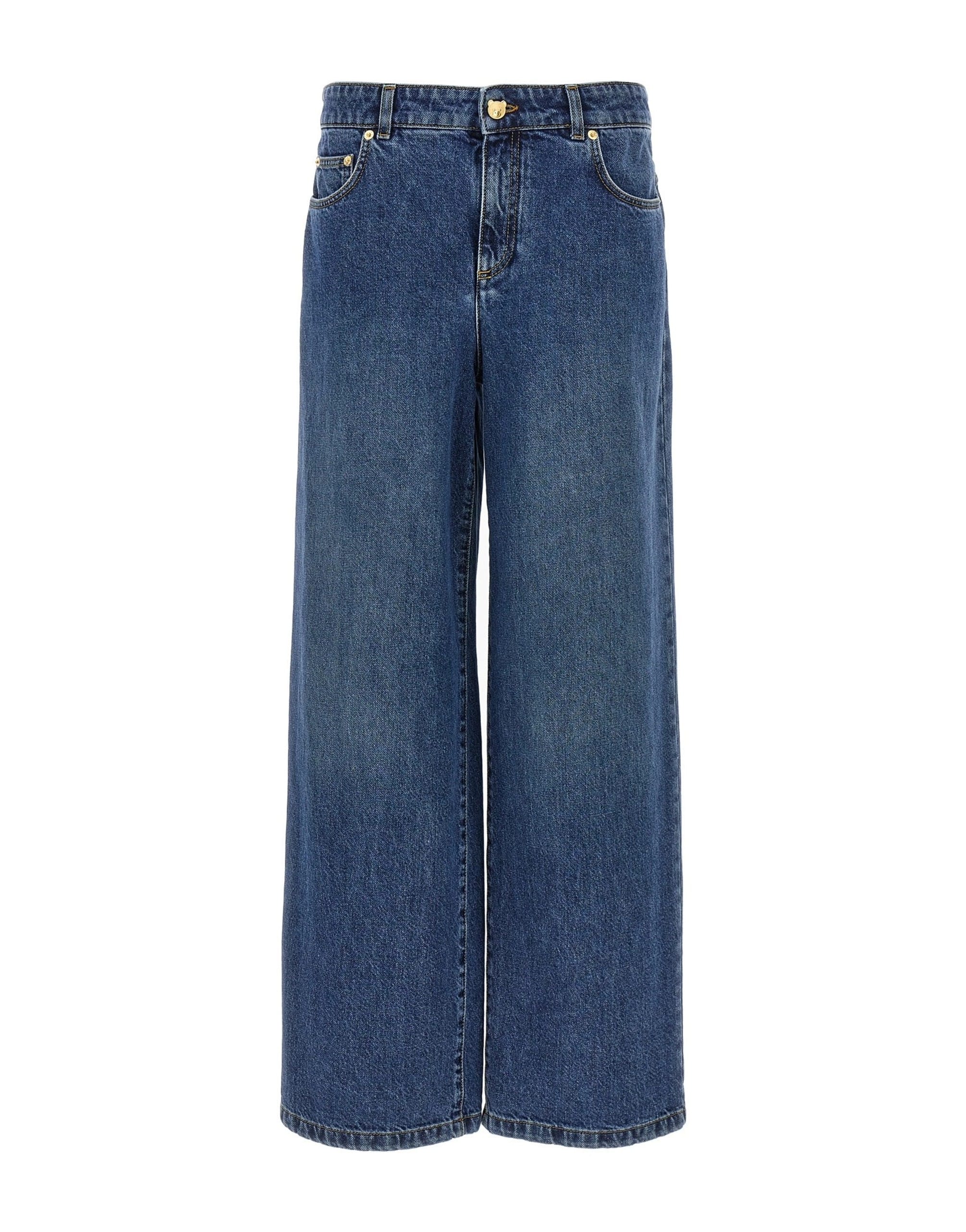 Moschino Moschino Blue Cotton Denim Jeans