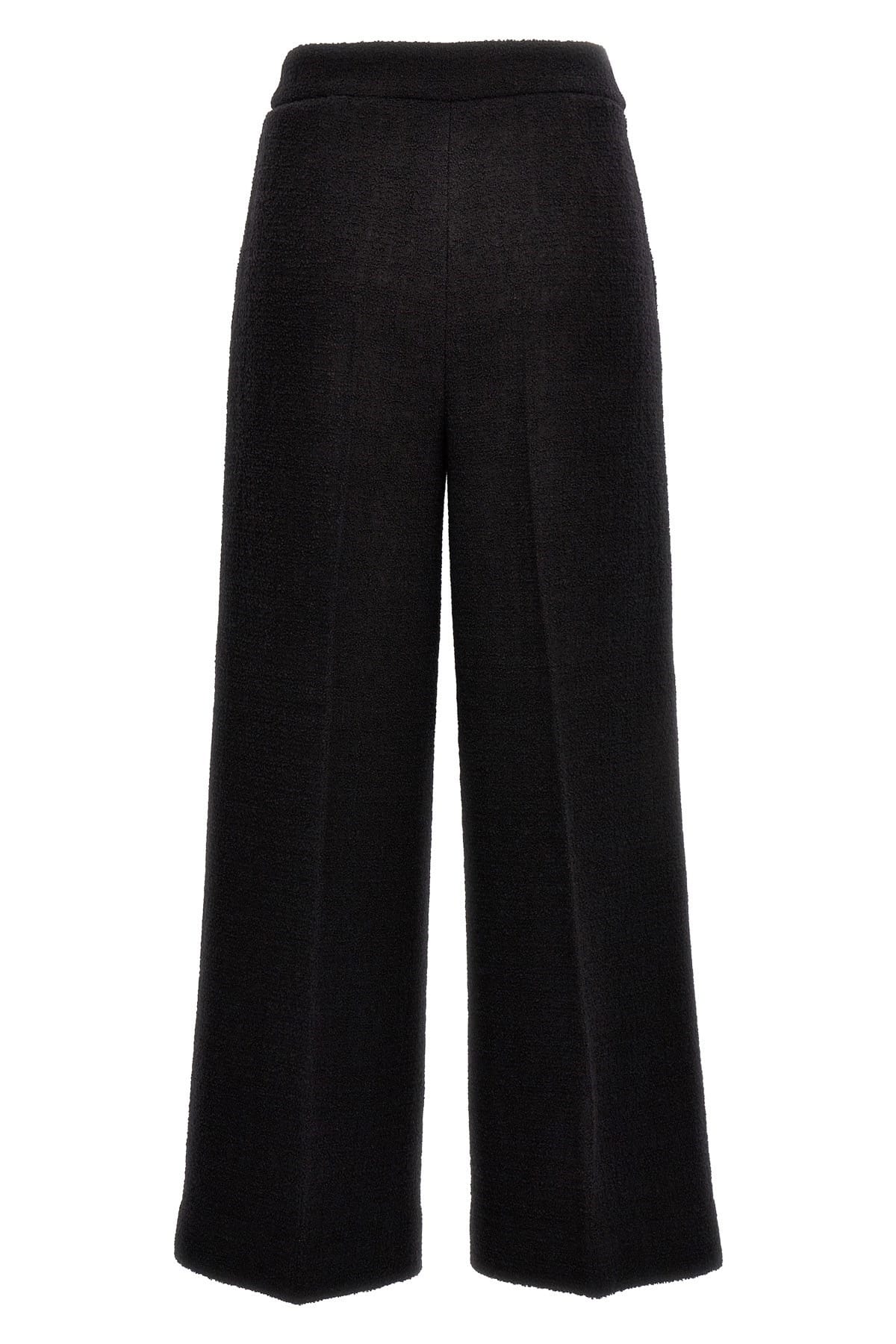 Moschino Moschino Cropped Bouclè Pants