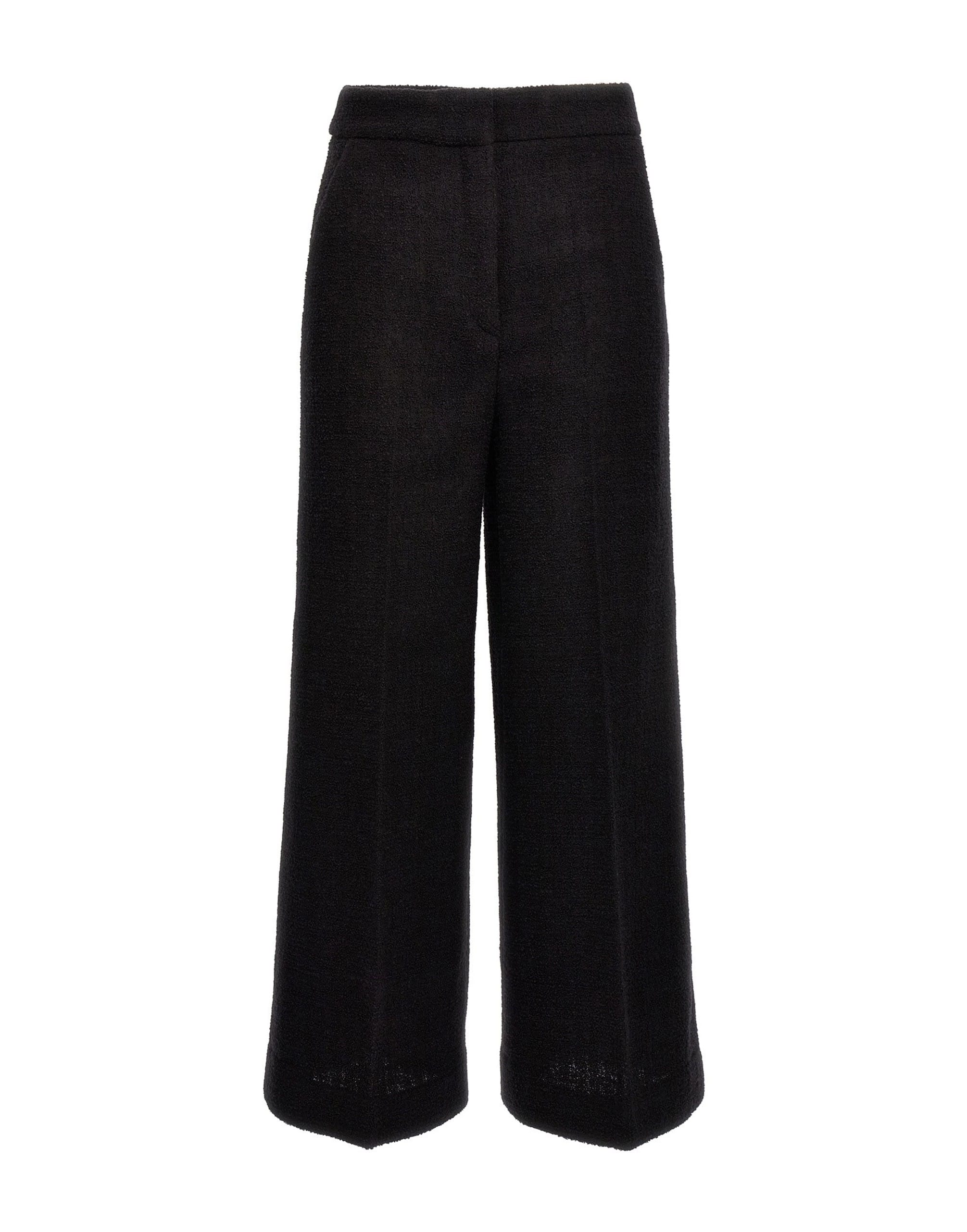 Moschino Moschino Cropped Bouclè Pants