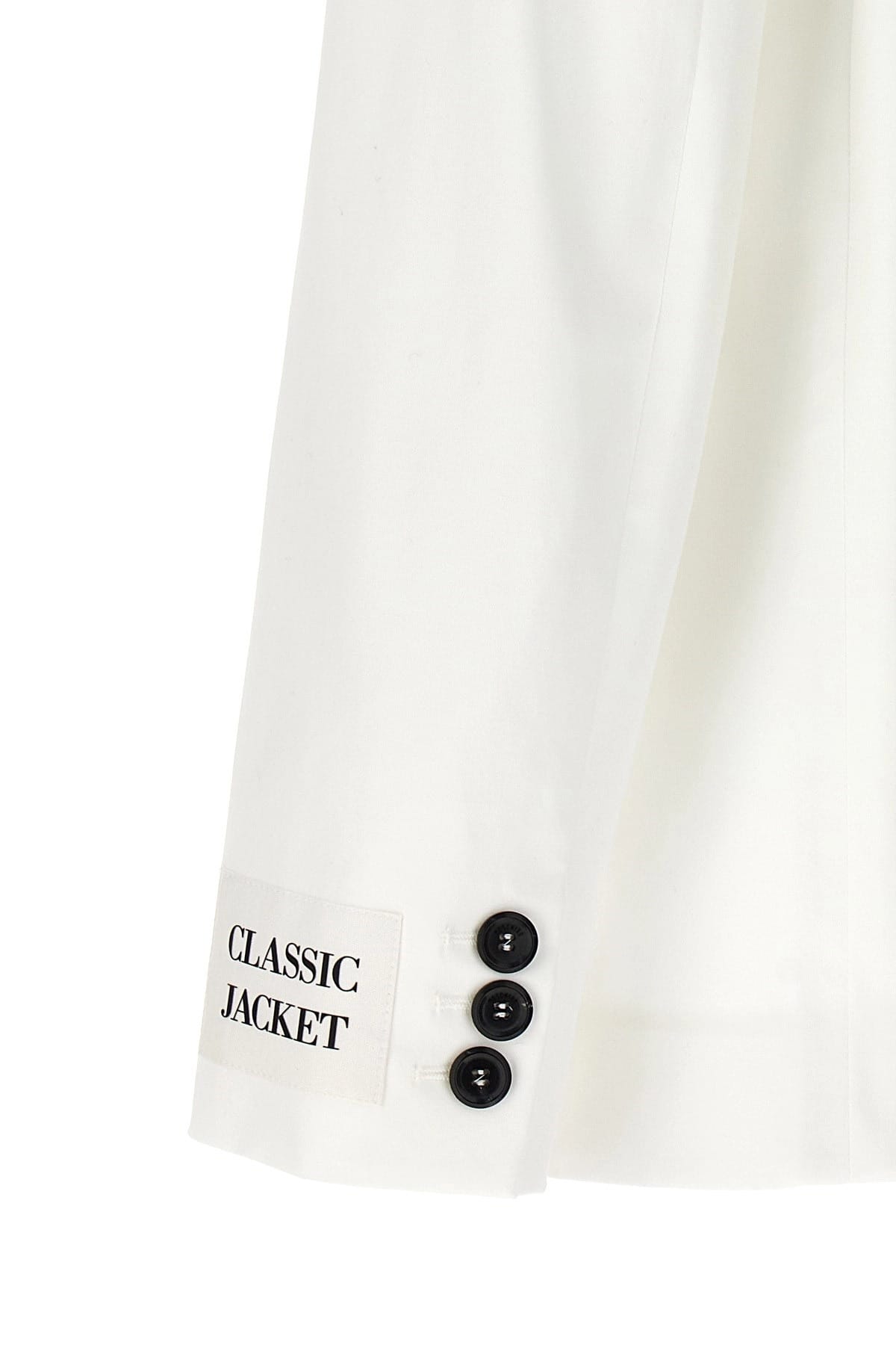 Moschino Moschino Double-Breasted Cotton Blazer