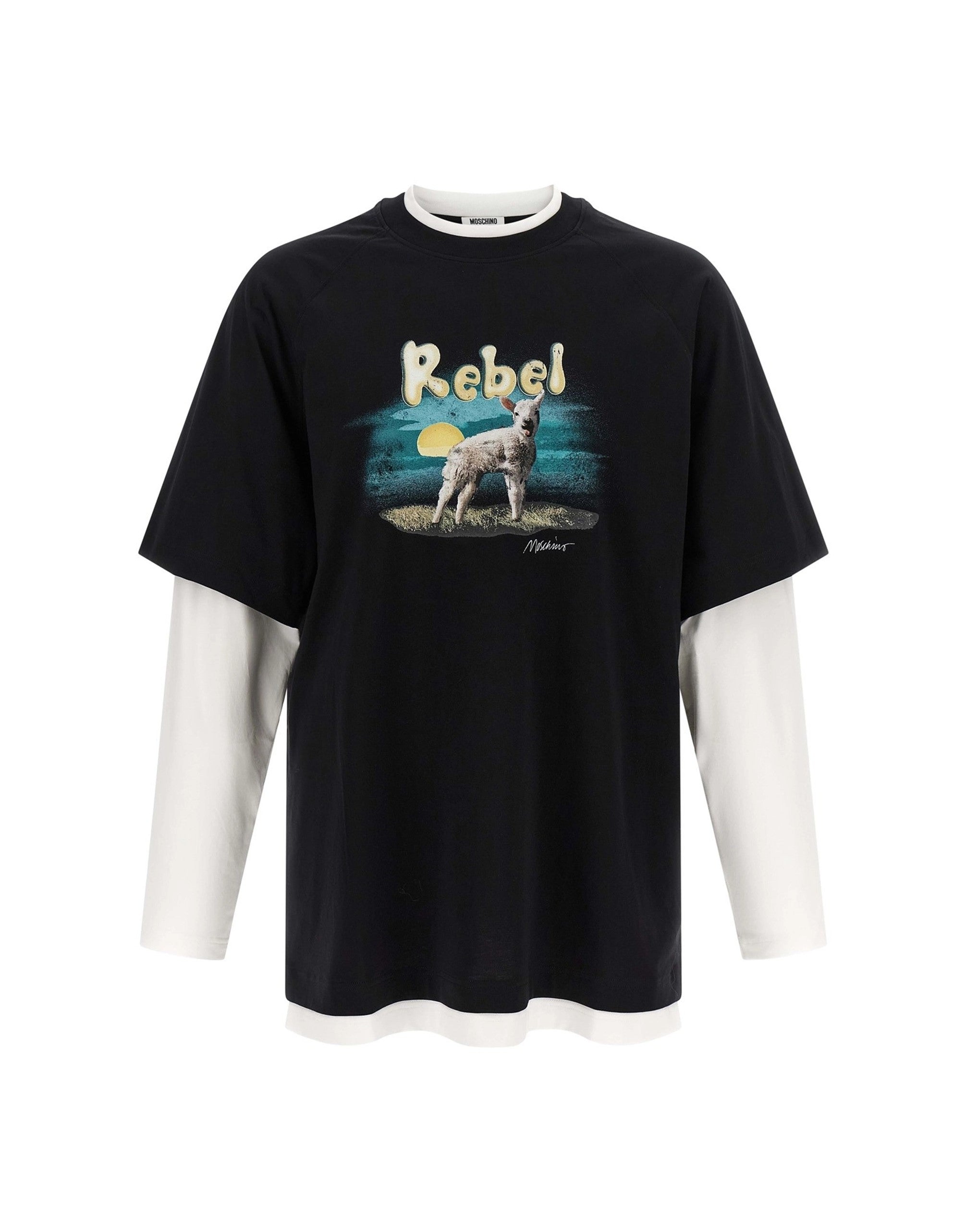 Moschino Double Layer Rebel T-Shirt