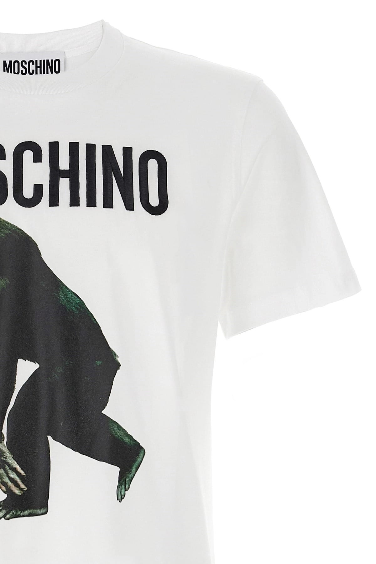 Moschino Moschino Embroidered Logo T-Shirt