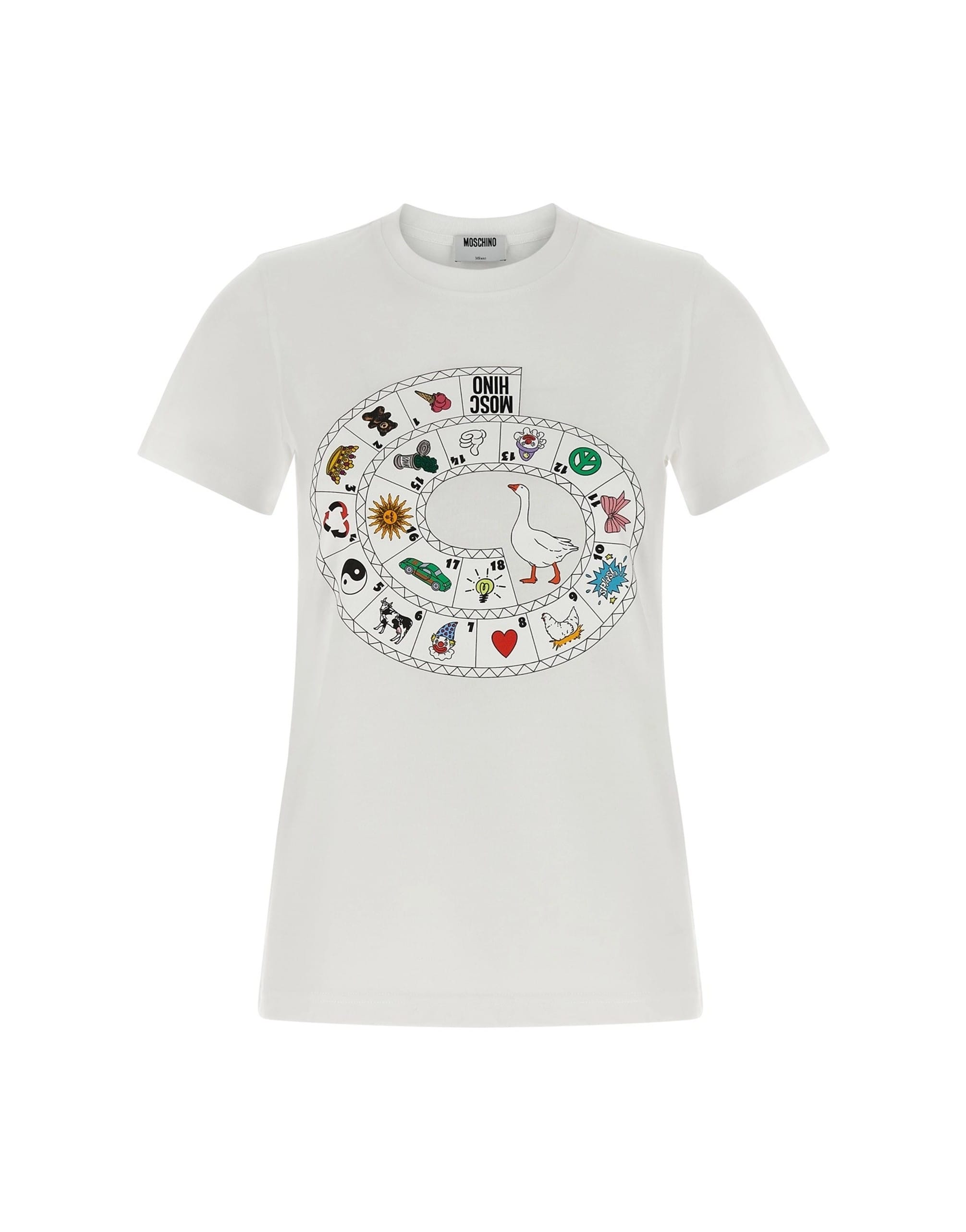 Moschino Moschino Gioco Dell'Oca T-Shirt