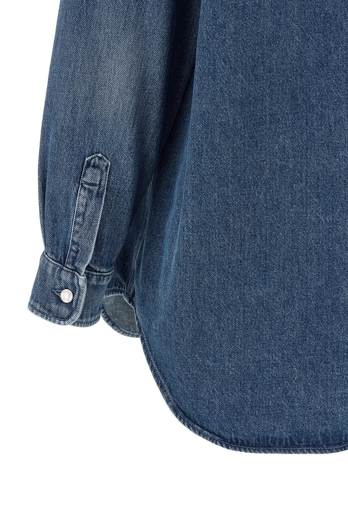 Moschino Moschino Heart Detail Denim Shirt