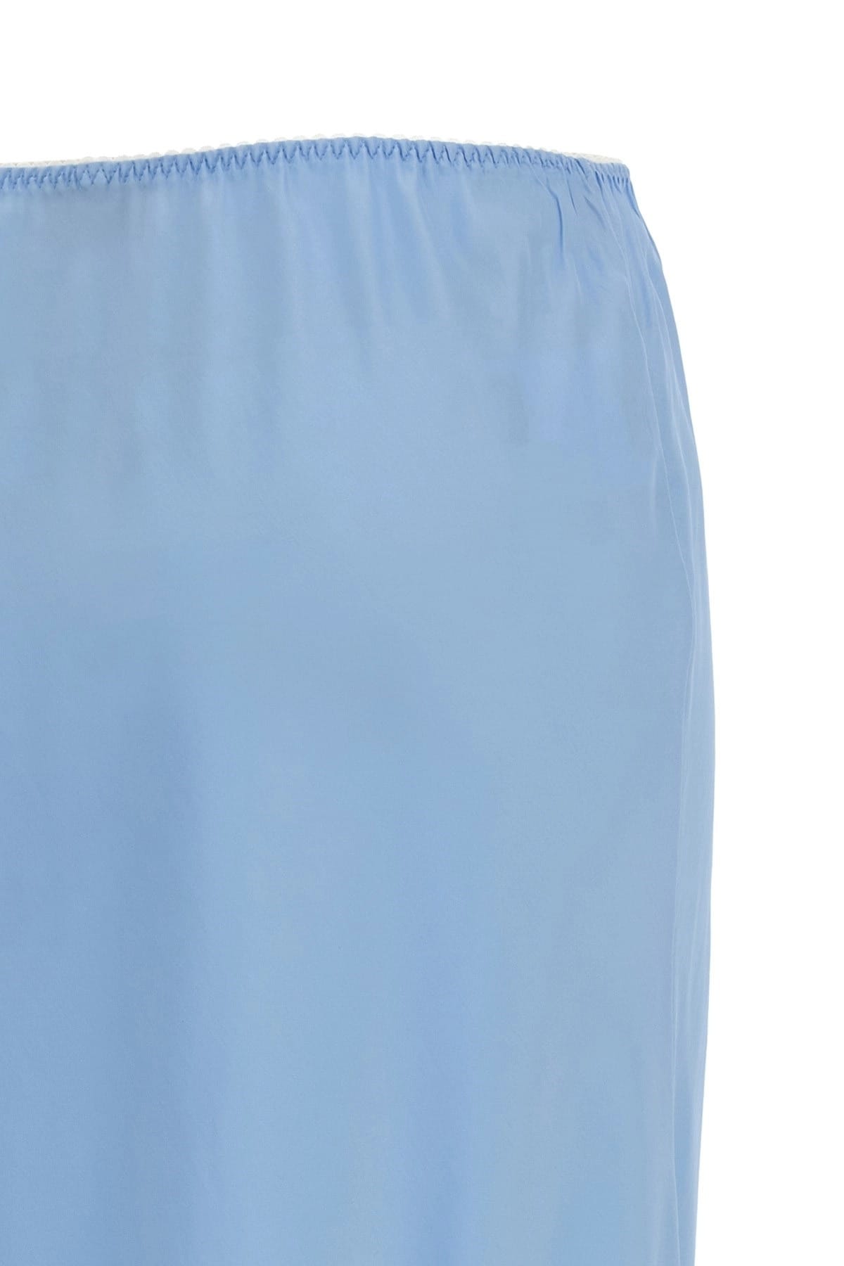 Moschino Moschino Lace Hem Midi Skirt