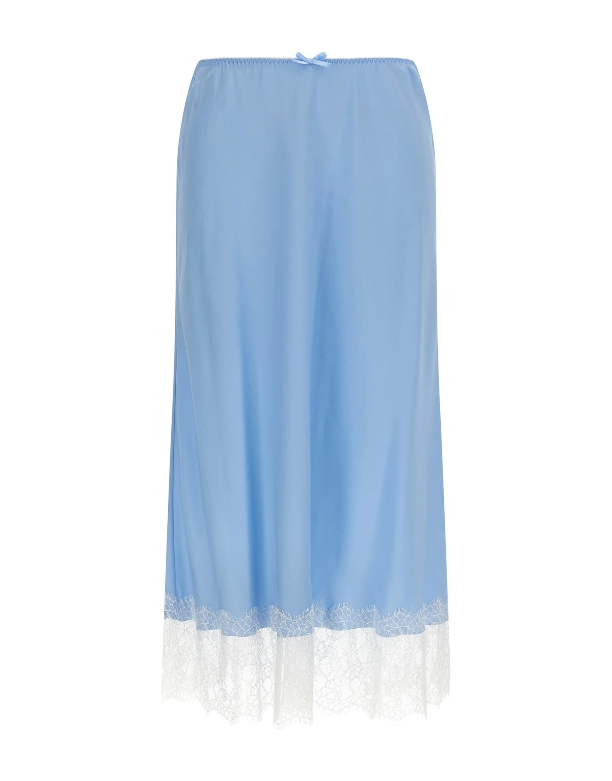 Moschino Moschino Lace Hem Midi Skirt