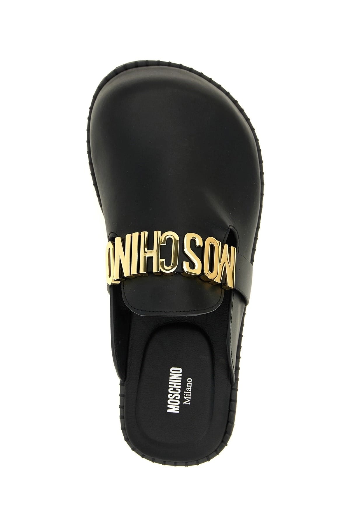 Moschino Moschino Leather Sabots