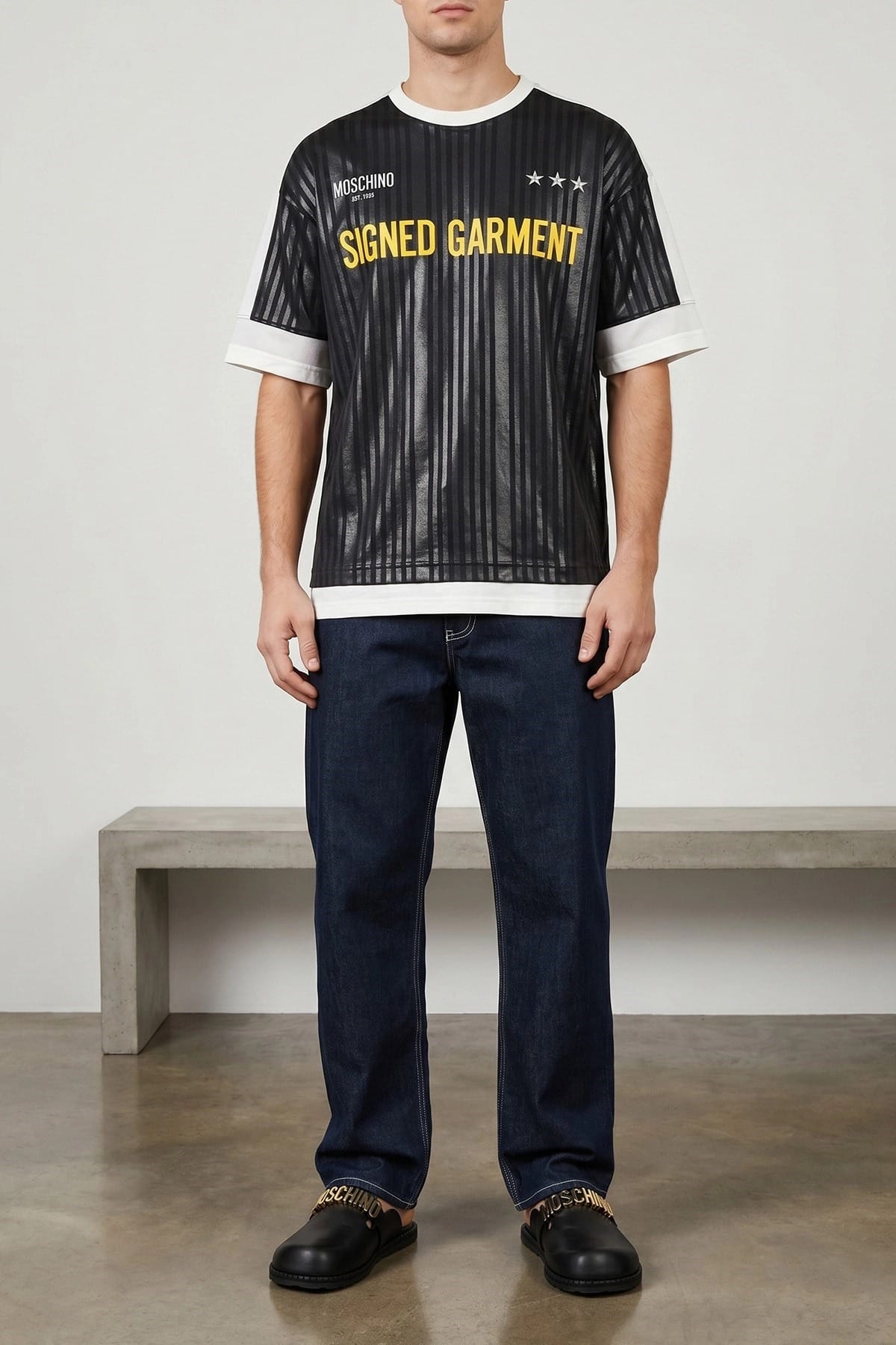 Moschino Leather Sabots - alternate view