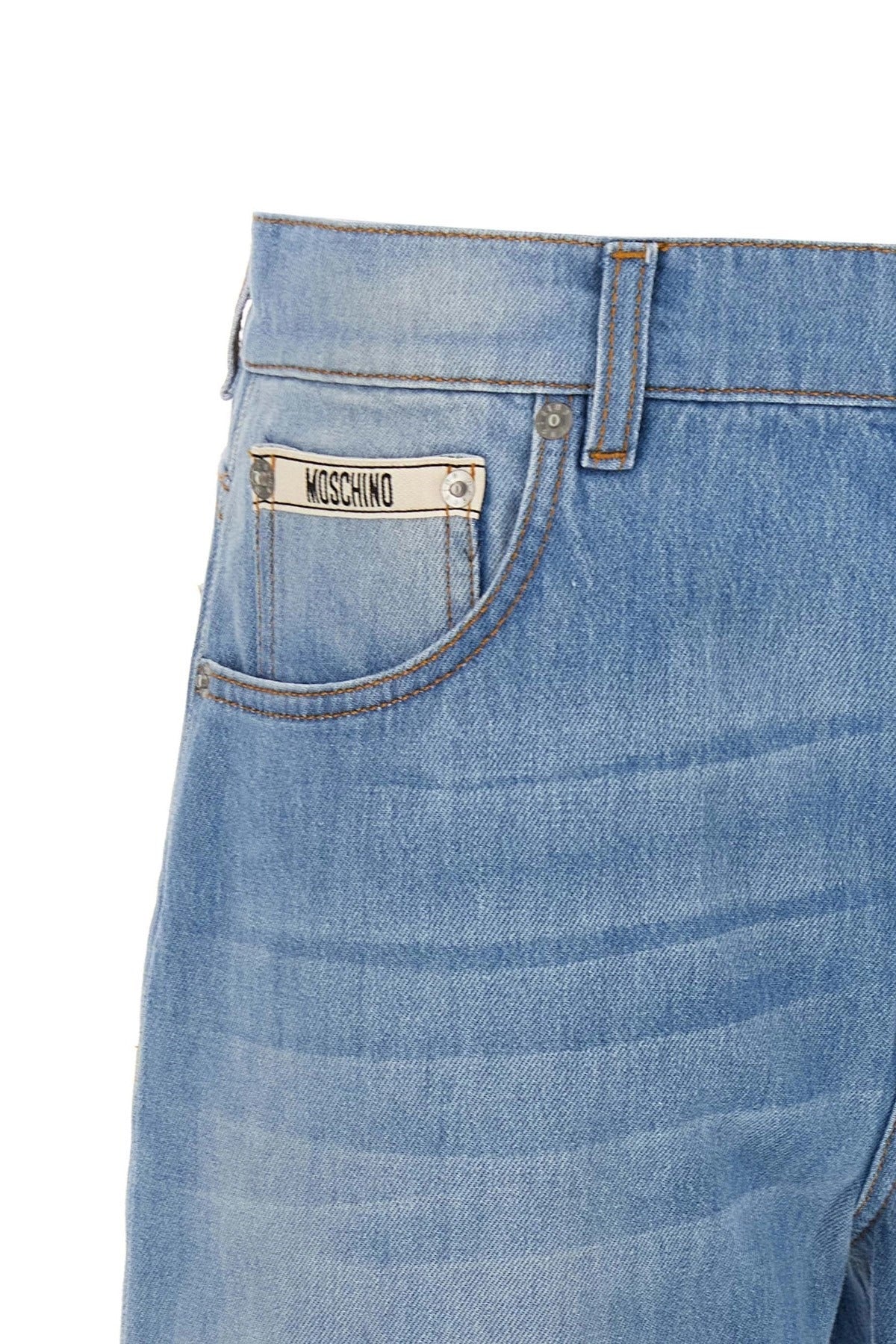 Moschino Light Blue Straight Leg Jeans