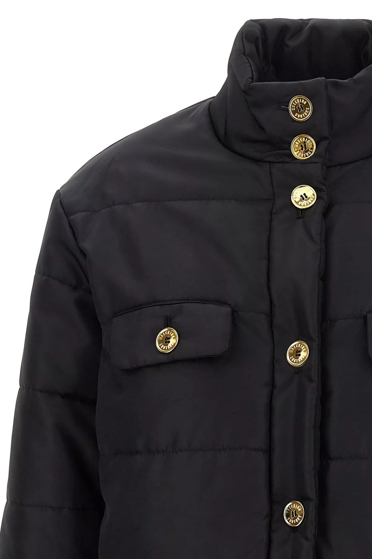 Moschino Moschino Logo Button-Down Jacket