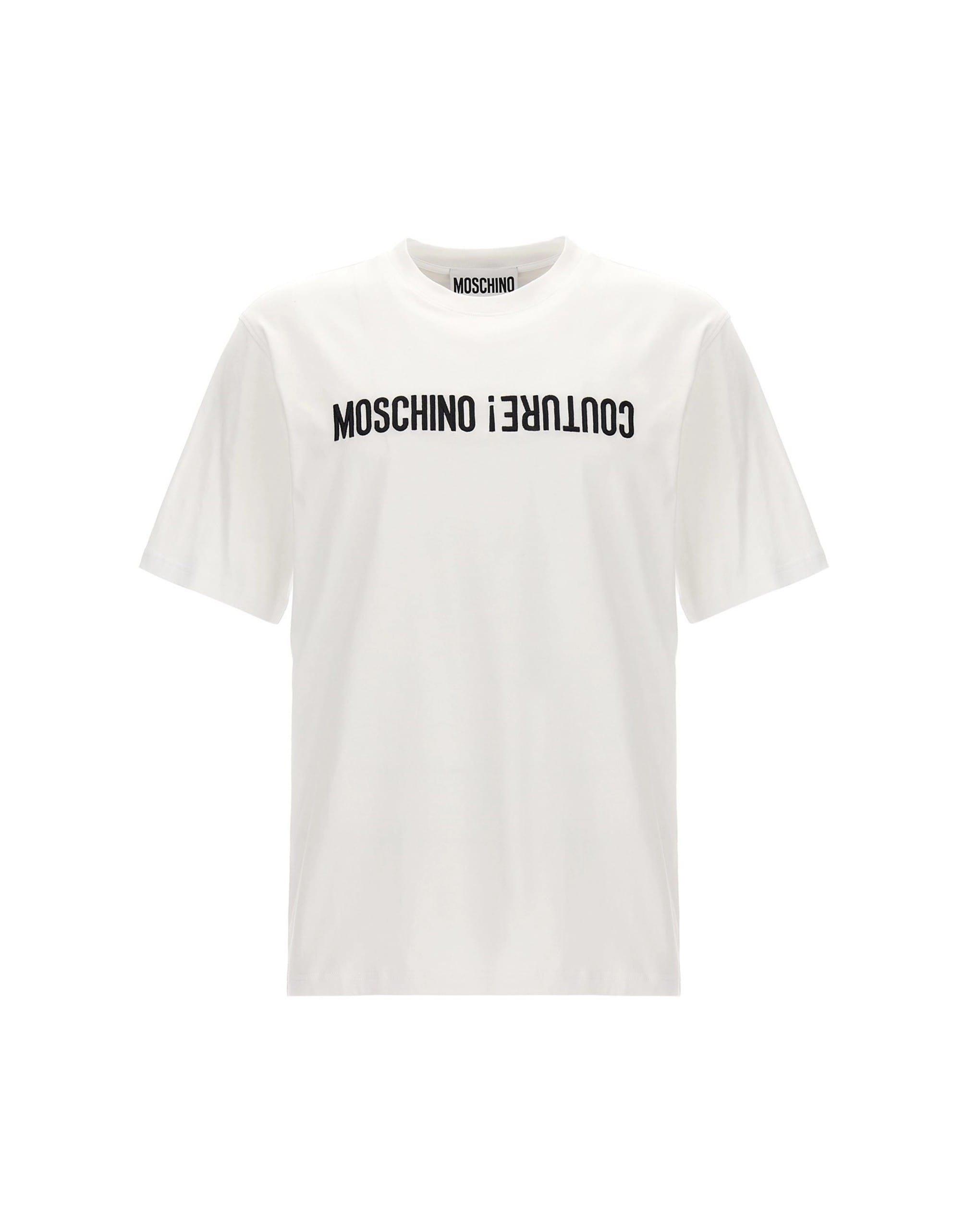 Moschino Moschino Logo Embroidery T-Shirt