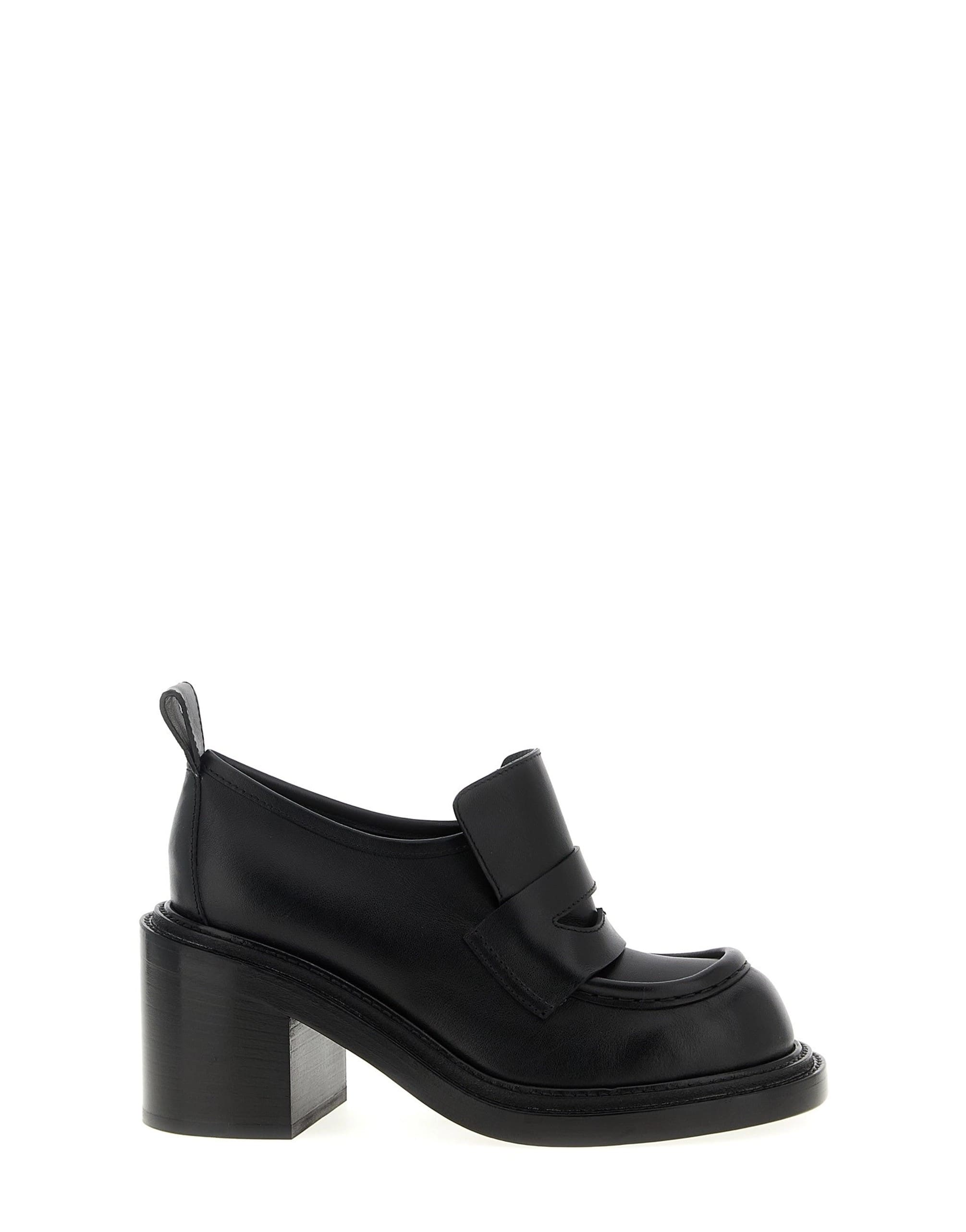 Moschino Moschino Olivia Brushed Calfskin Loafers