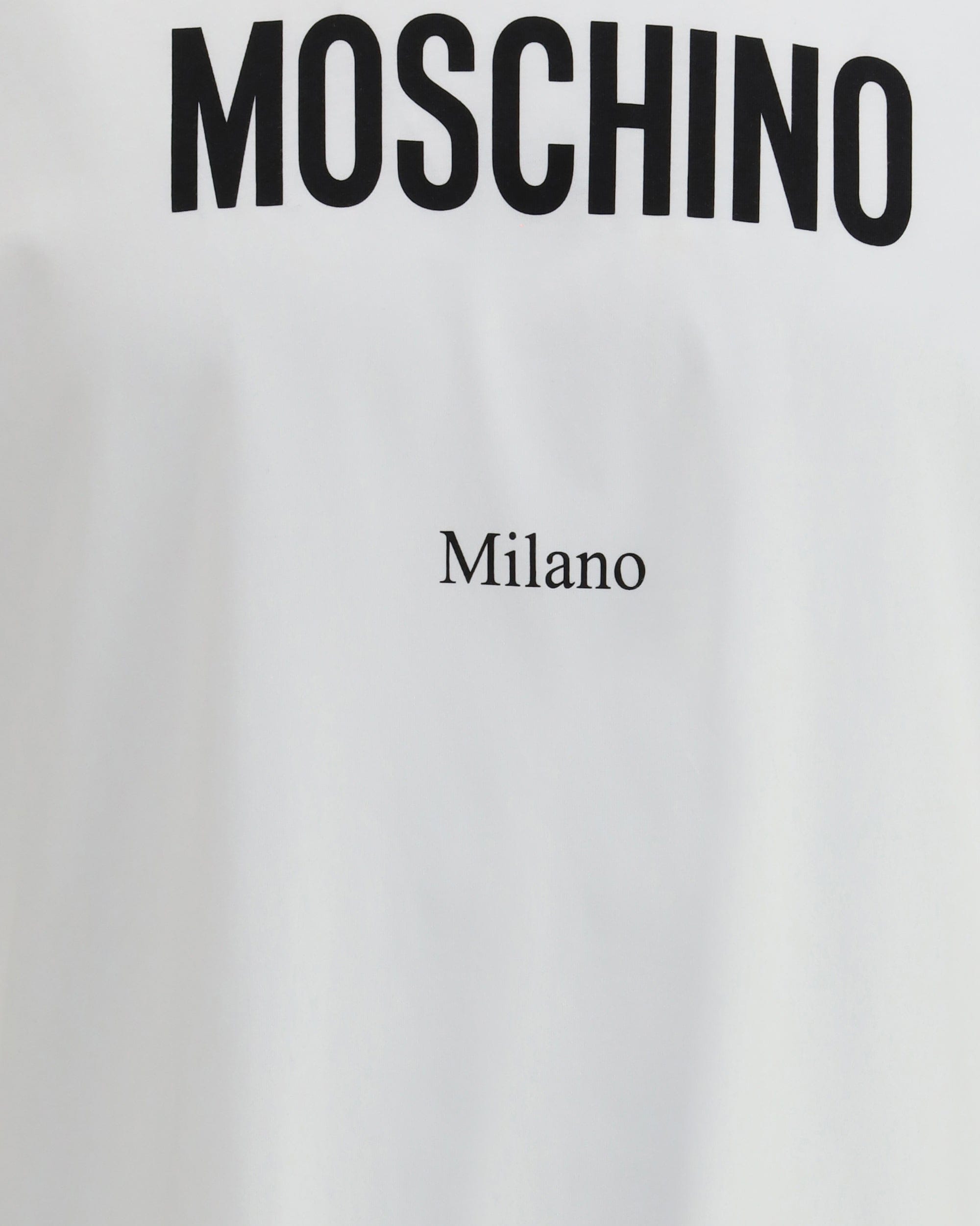 Moschino Organic Cotton Jersey T-Shirt