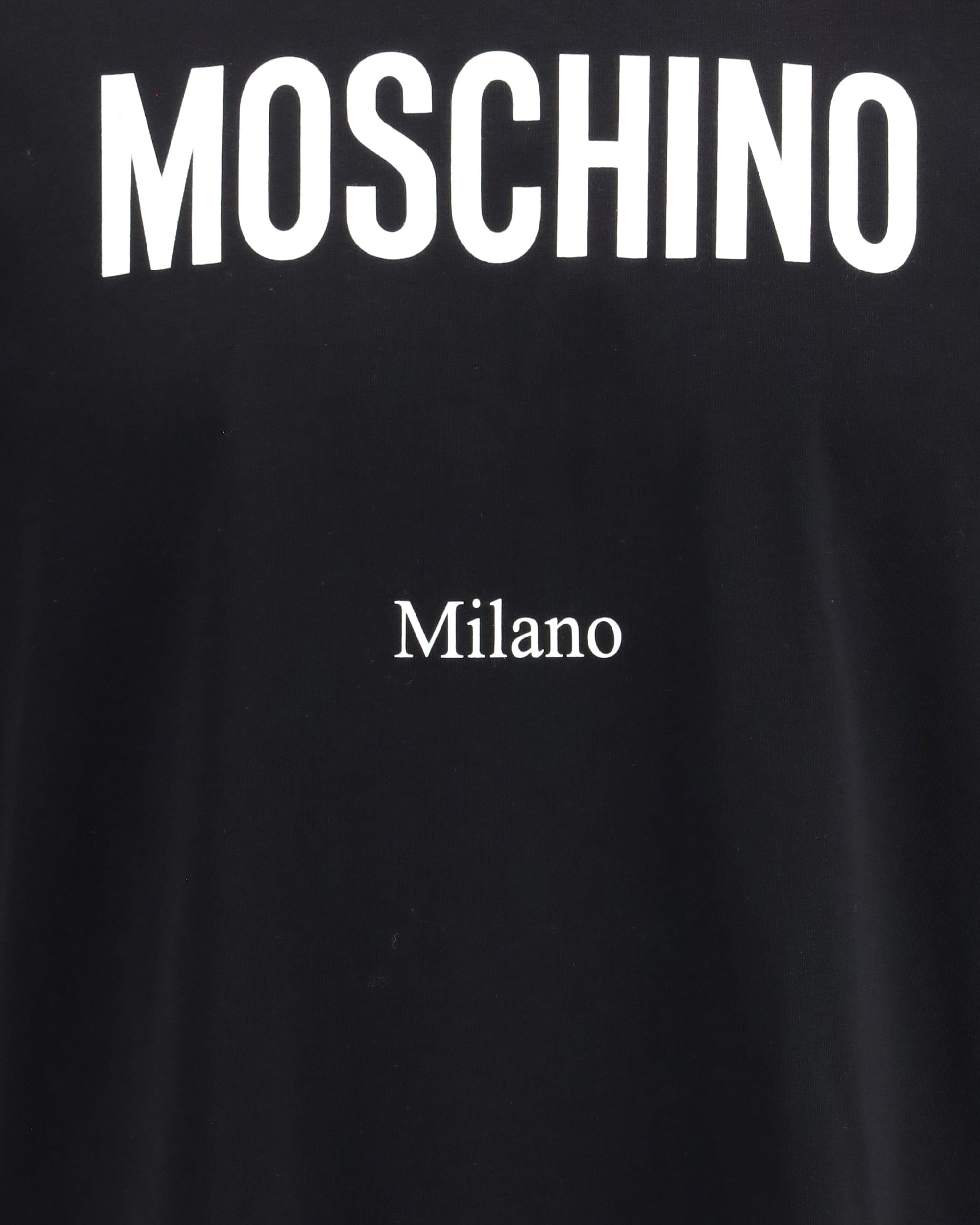 Moschino Organic Cotton Jersey T-Shirt