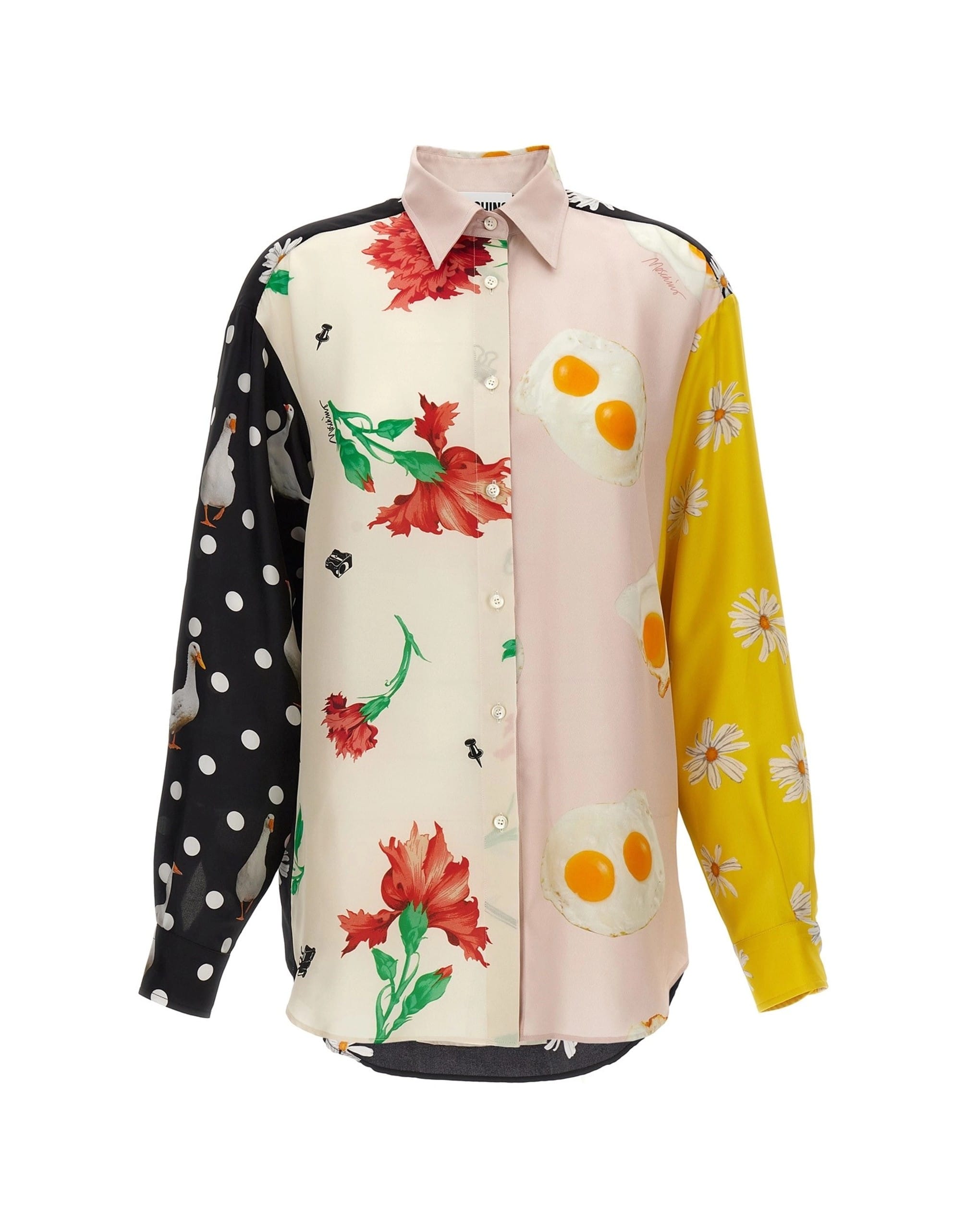 Moschino Moschino Patchwork Print Shirt