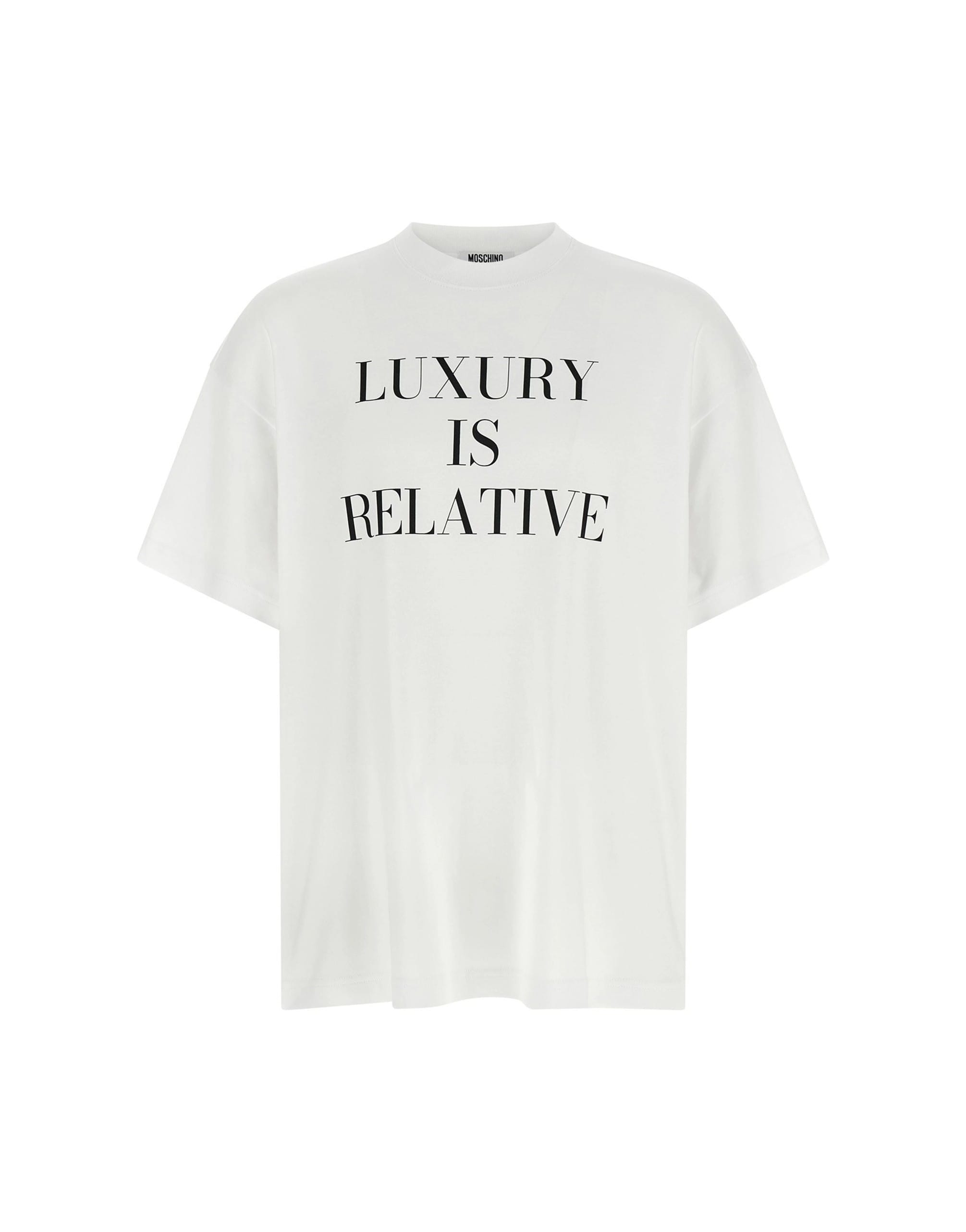 Moschino Moschino Printed Cotton T-Shirt