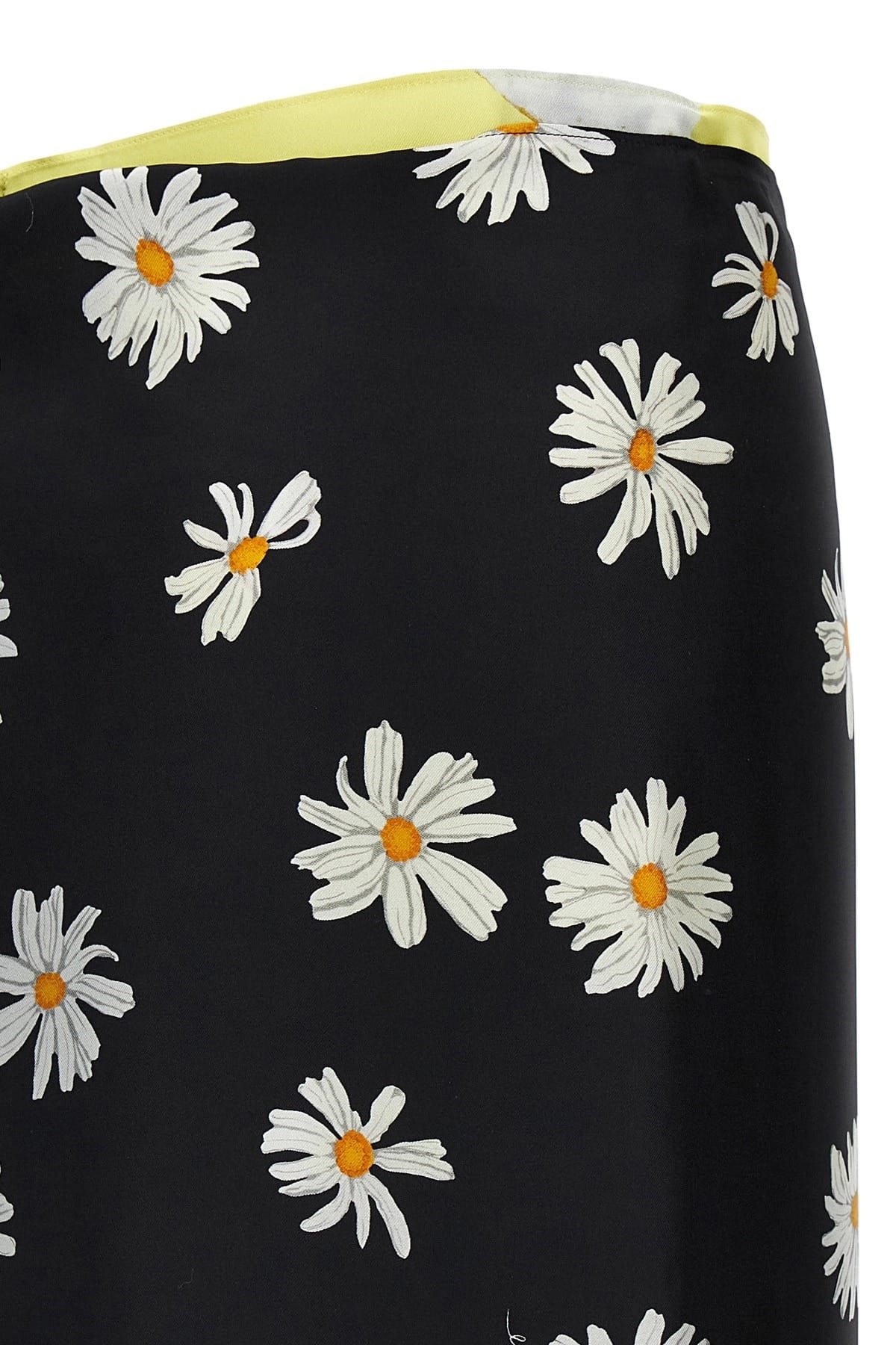 Moschino Moschino Printed Silk Maxi Skirt