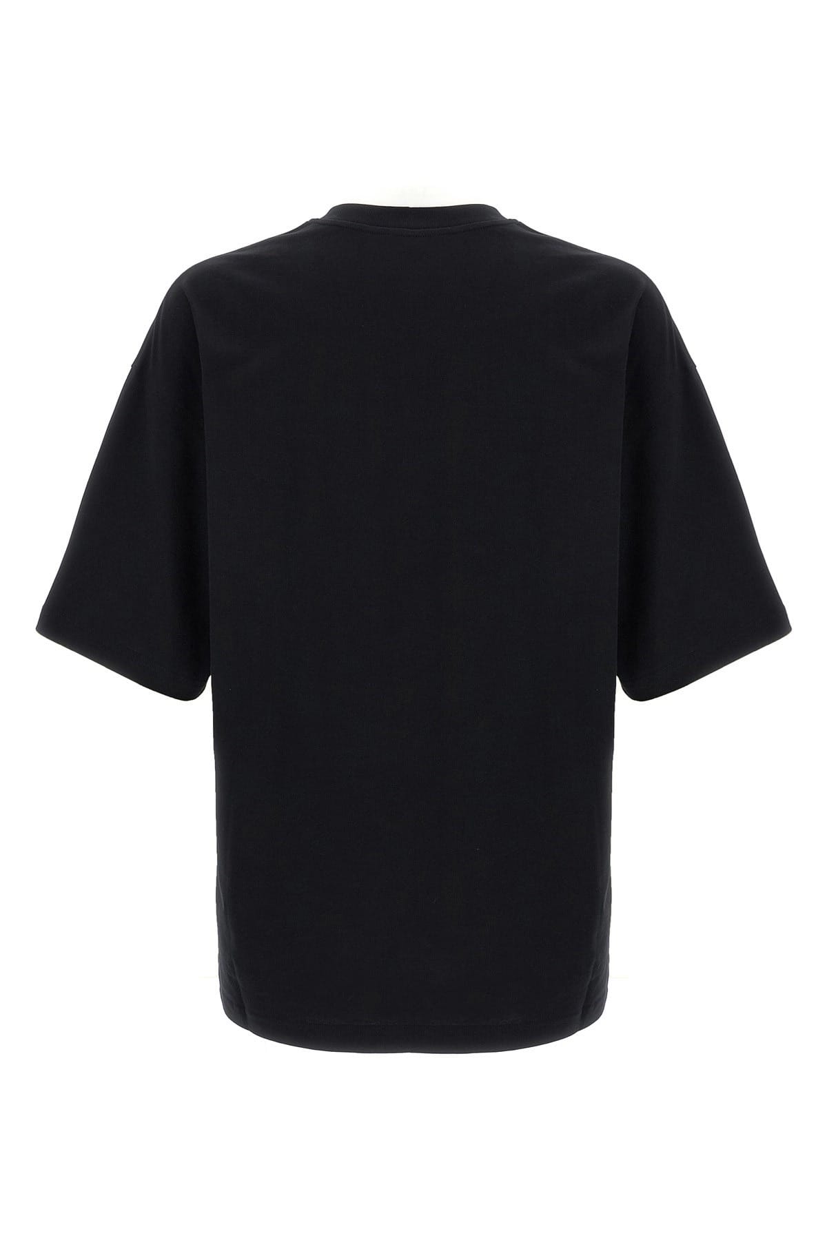 Moschino T-Shirt mit Strass-Logo - alternate view
