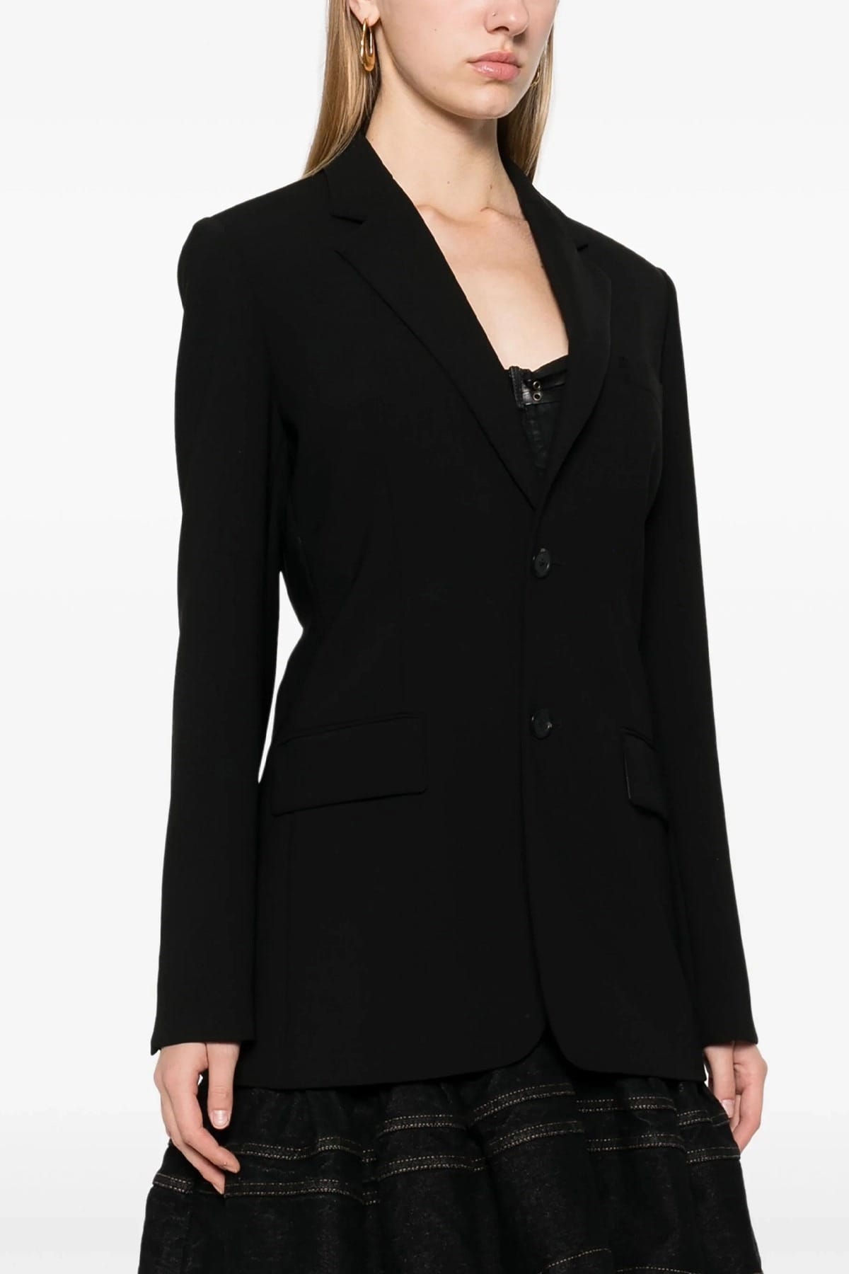 Moschino Moschino Single-Breasted Martingale Blazer