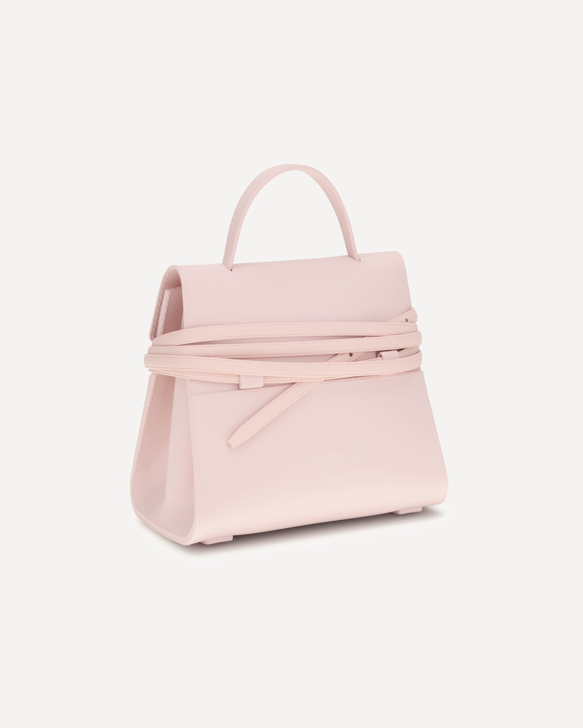 Moschino Small Tie Me Silicone Handbag
