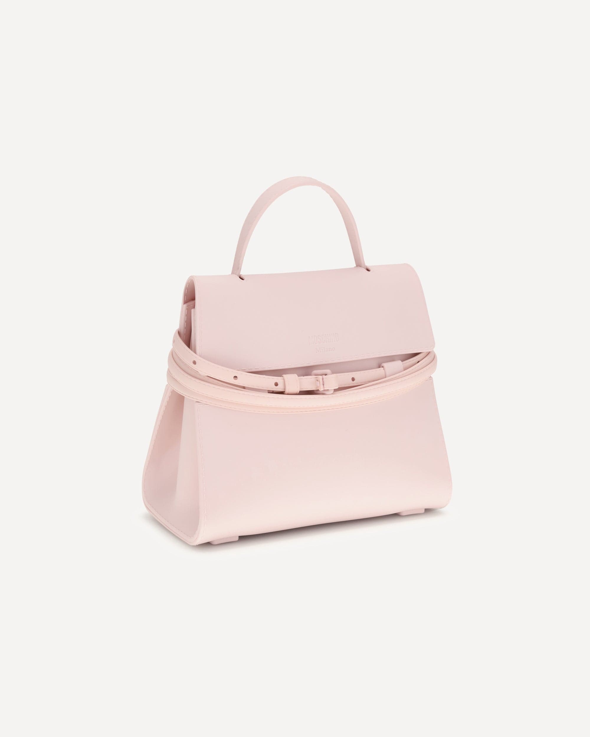 Moschino 小型タイ・ミー シリコーンハンドバッグ | Sendegaro JP