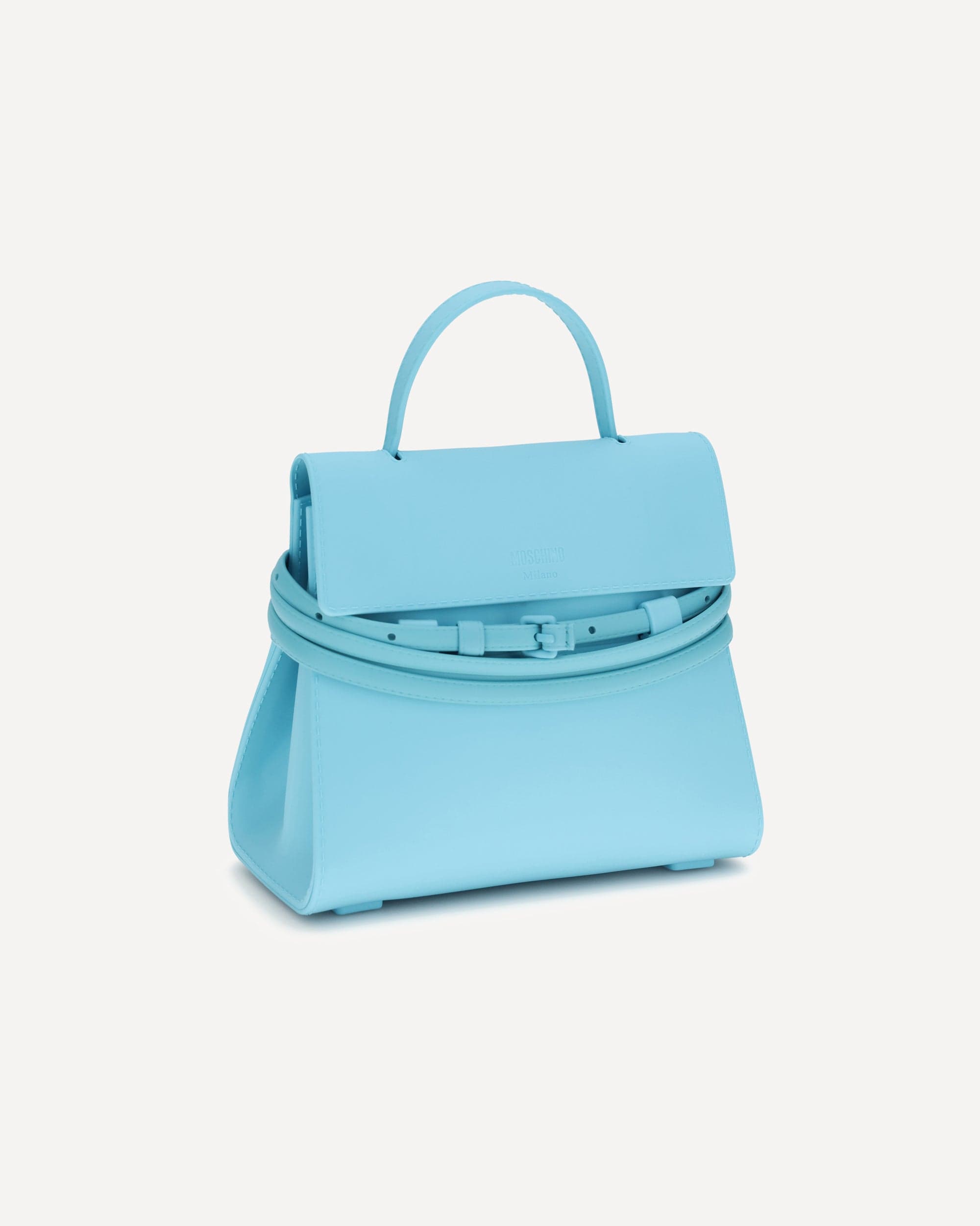 Moschino スモール・タイミー シリコン ハンドバッグ | Sendegaro JP