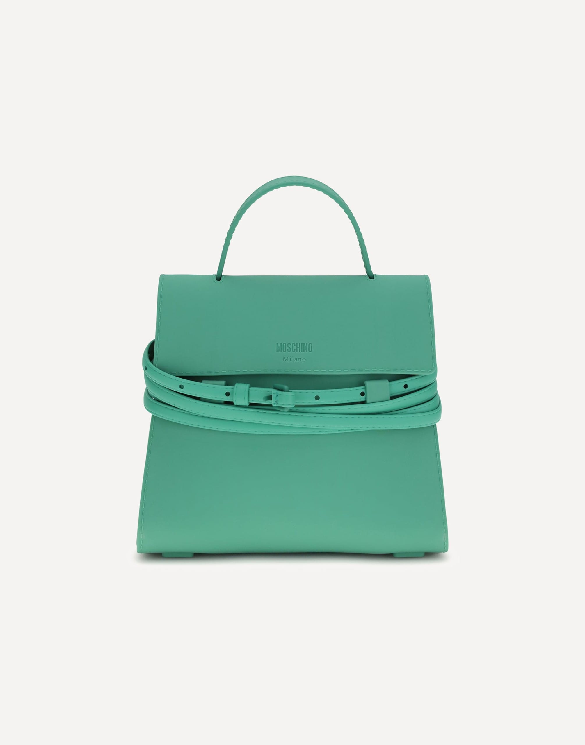 Moschino Small Tie Me Silicone Handbag