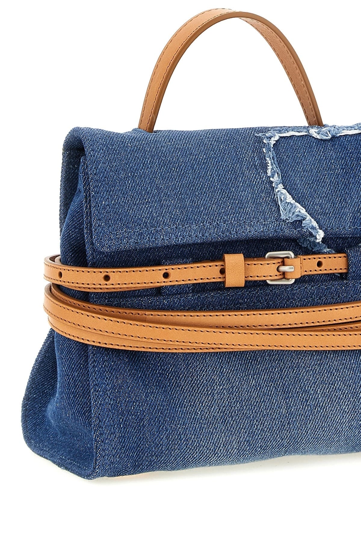 Moschino Moschino Tie Me Denim Handbag