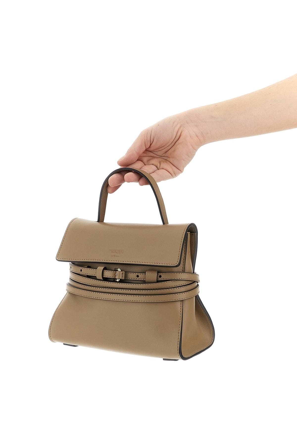 Moschino Moschino Tie Me Nappa Handbag