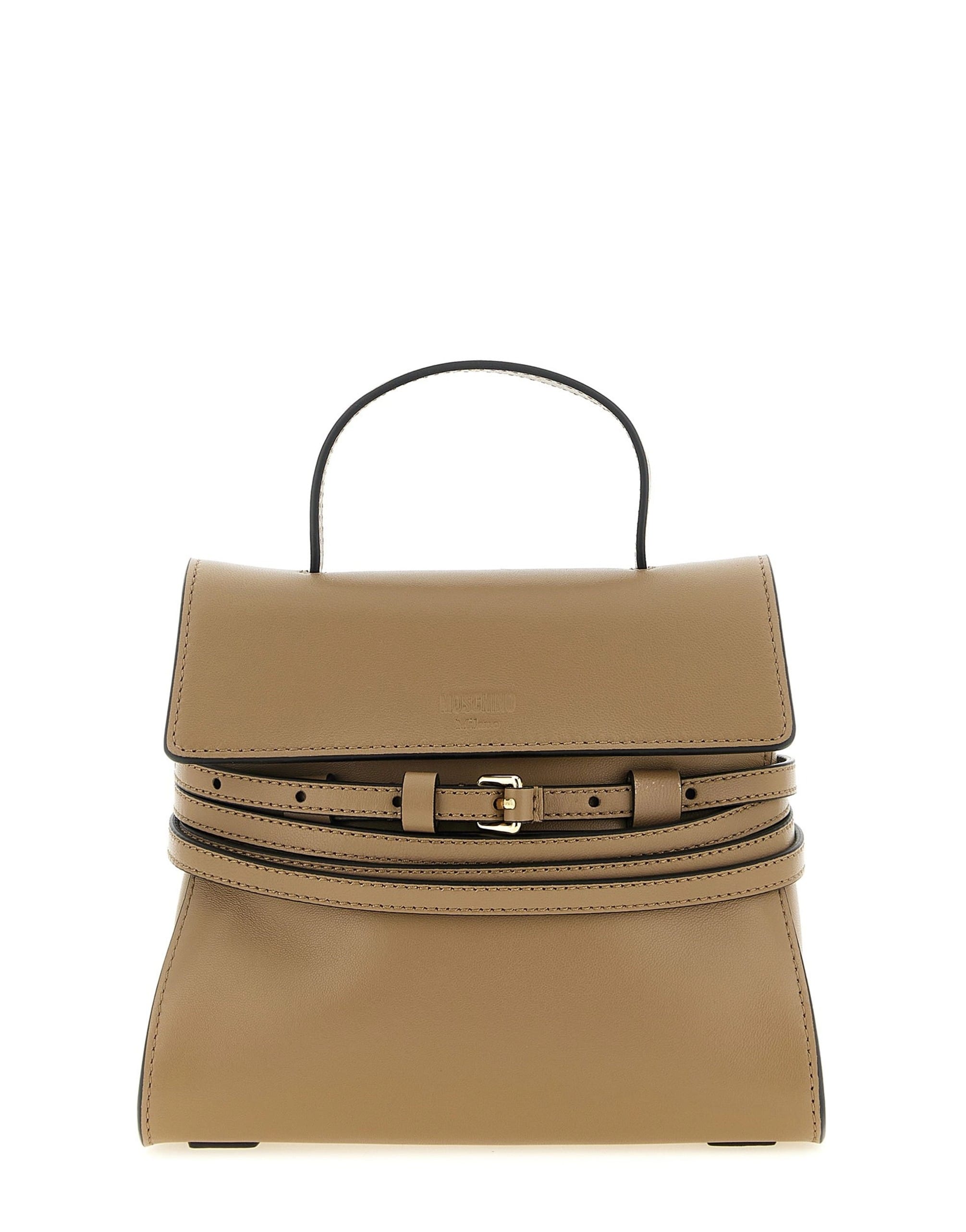 Moschino Moschino Tie Me Nappa Handbag