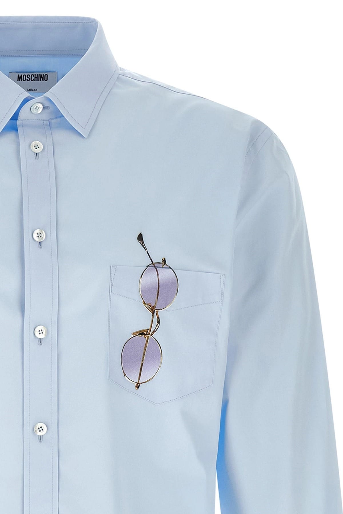 Moschino Moschino Trompe-L'Œil Print Shirt