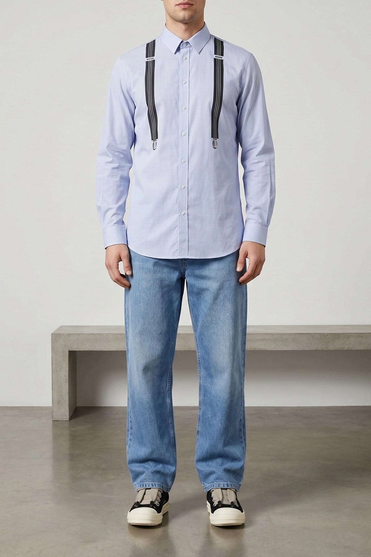 Moschino Trompe-L'Œil Print Shirt - alternate view