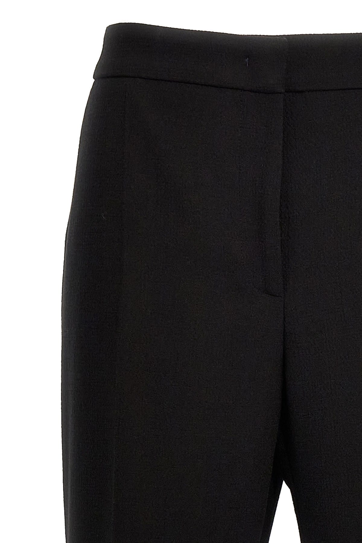 Moschino Moschino Wide Leg Crepe Pants