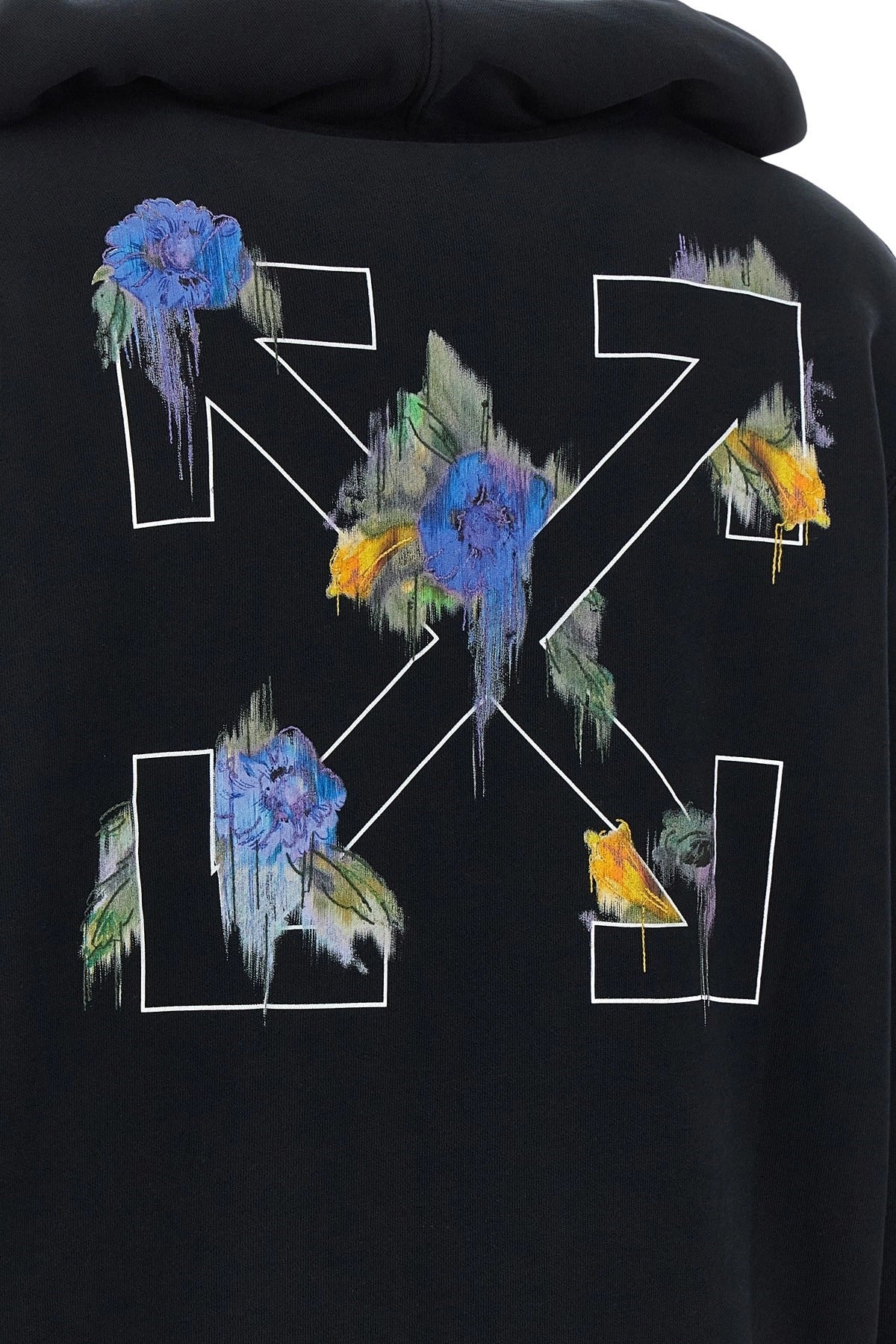 Off-White Arrow Out Flower Hoodie