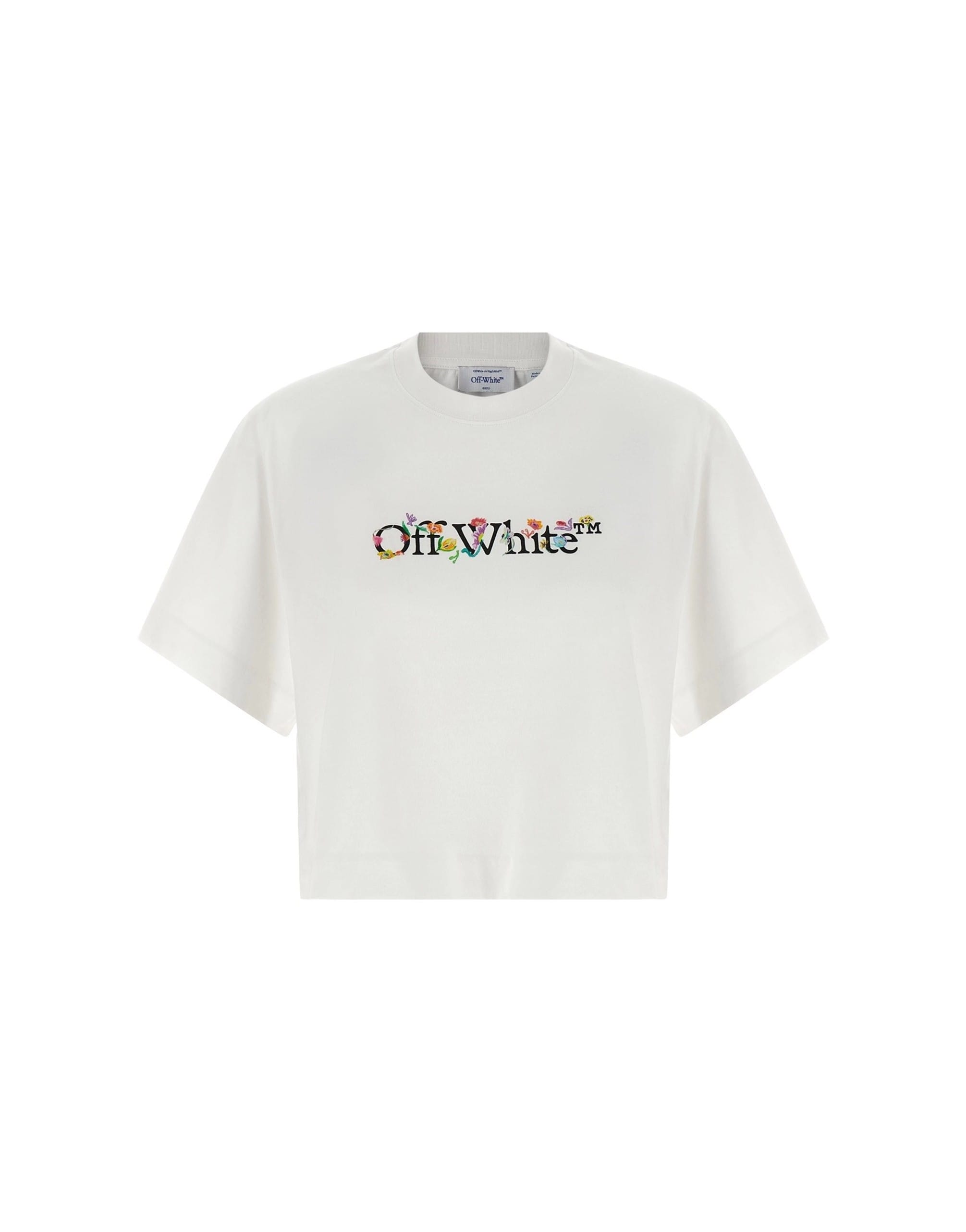 Off-White Off-White Bookish Glowing Flower T-Shirt