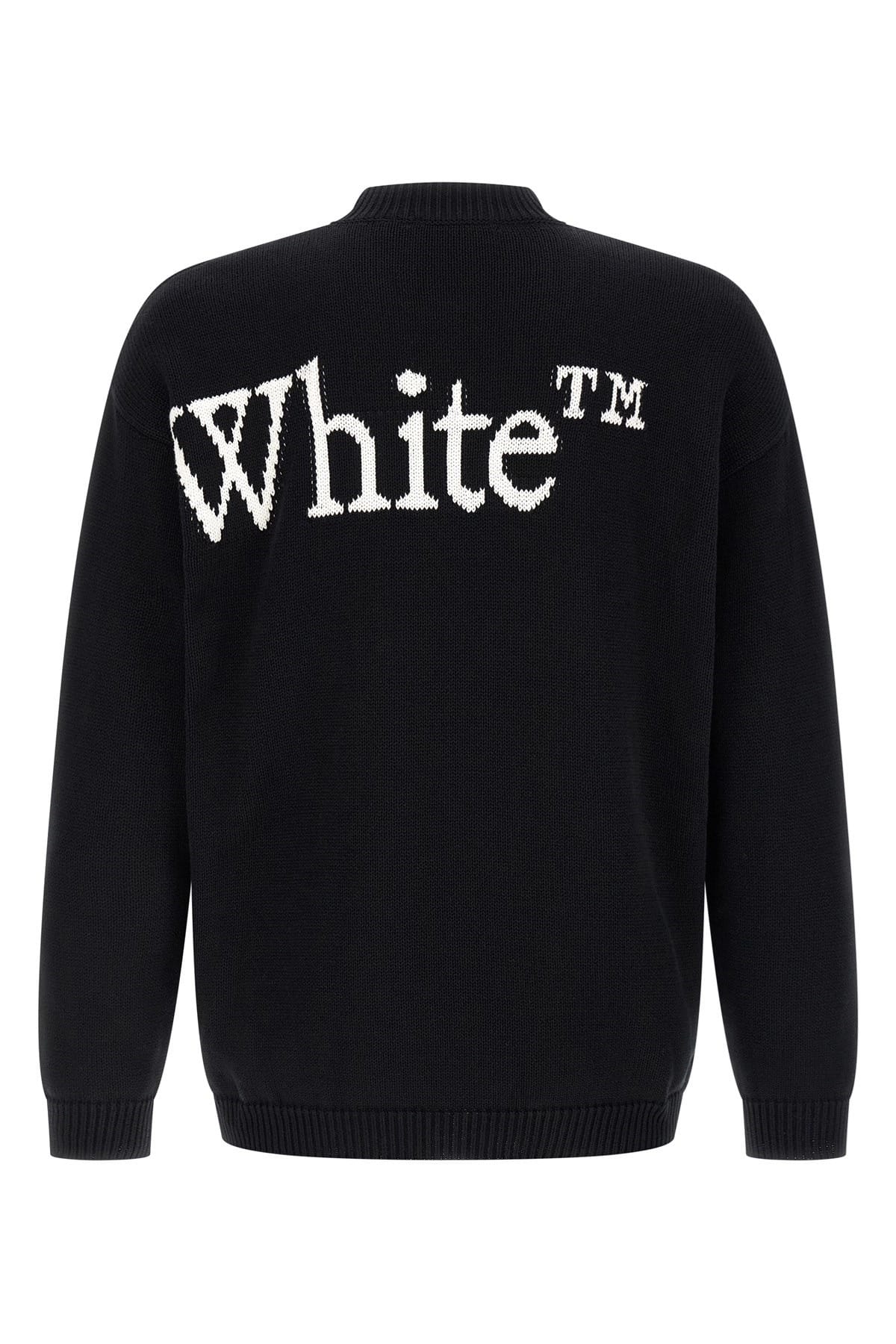 Off-White Off-White Bookish Shared Logo Sweater