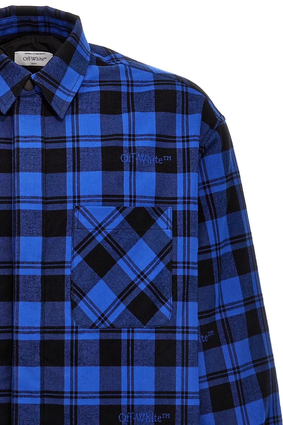 Off-White Off-White Check Flannel Overshirt