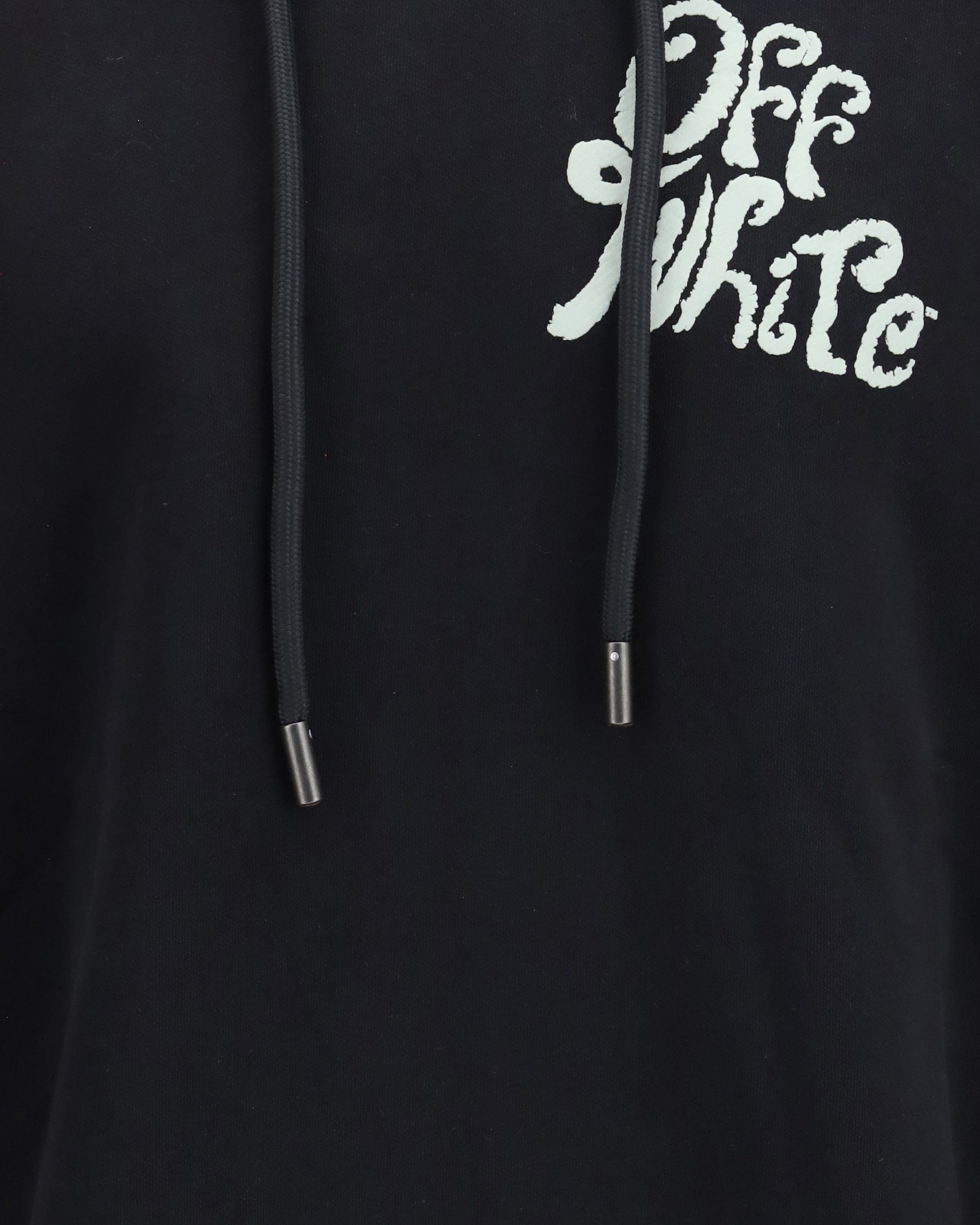 Off-White Cotton Hoodie
