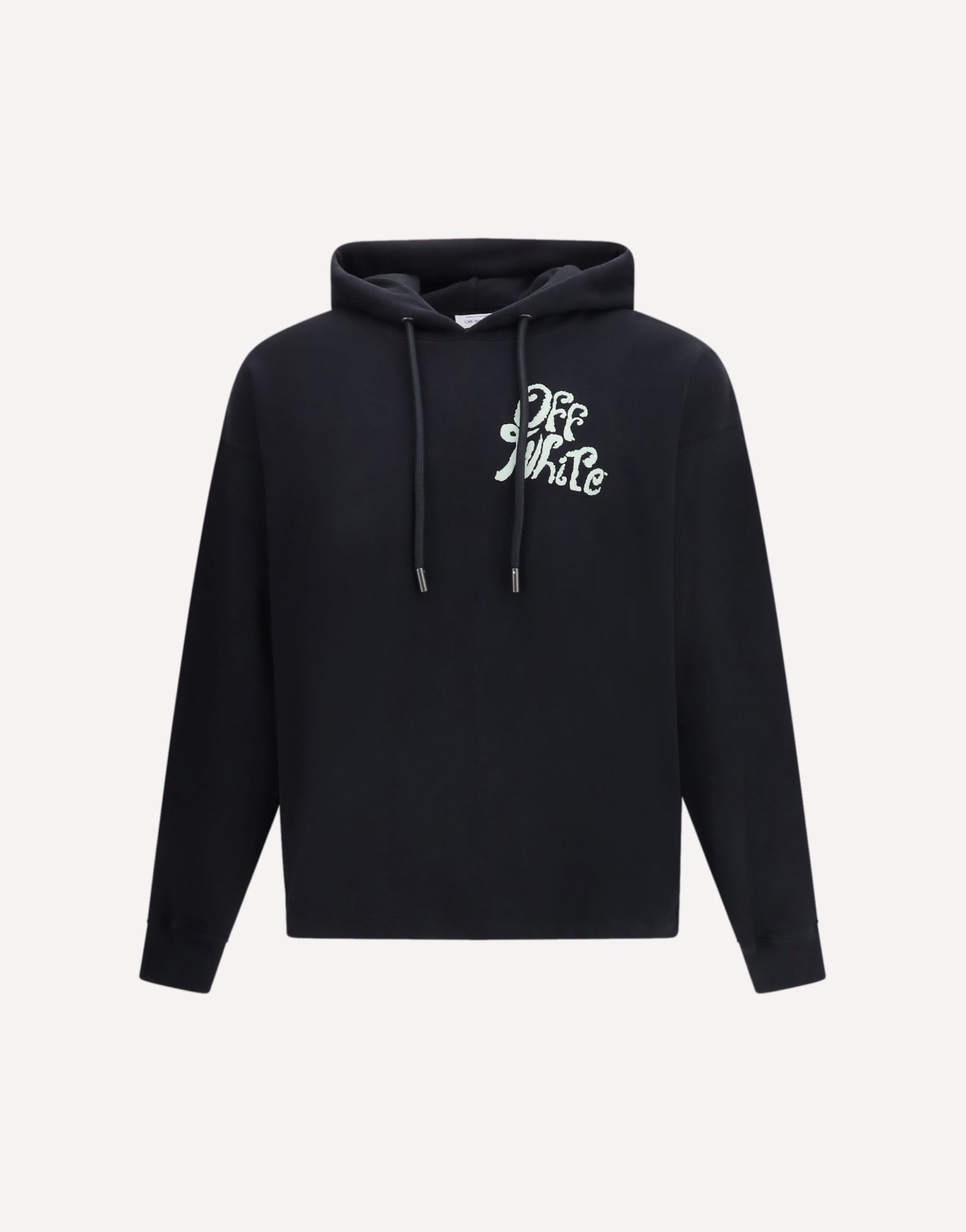 Off-White Cotton Hoodie