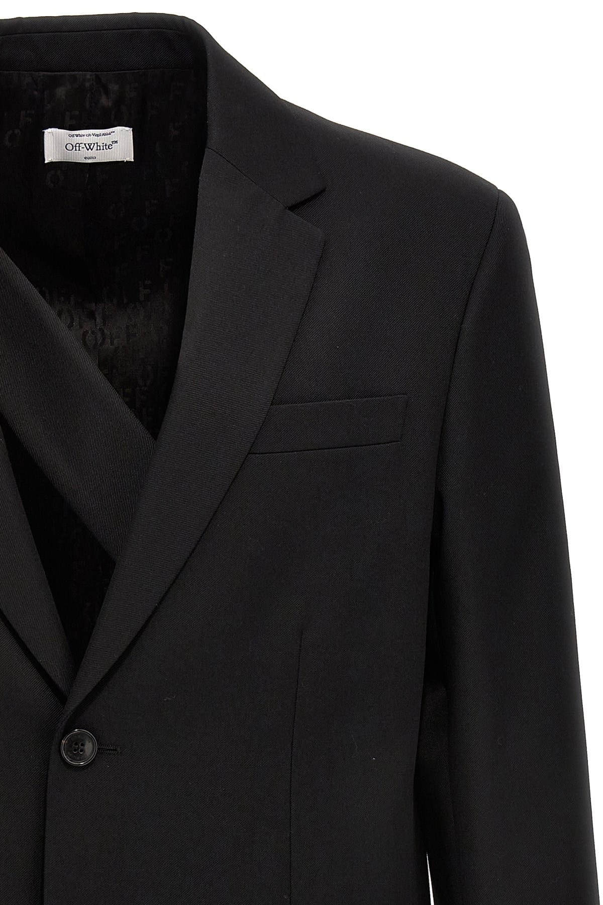 Off-White Off-White Embroidery Blazer