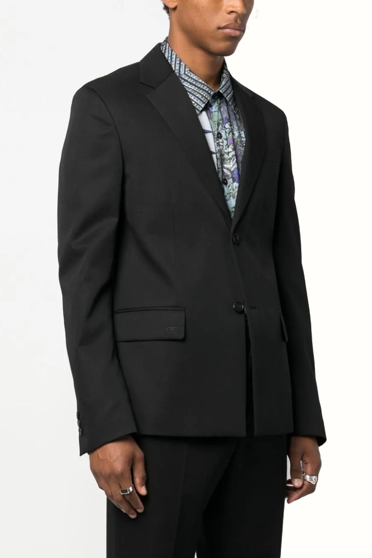 Off-White Off-White Embroidery Blazer