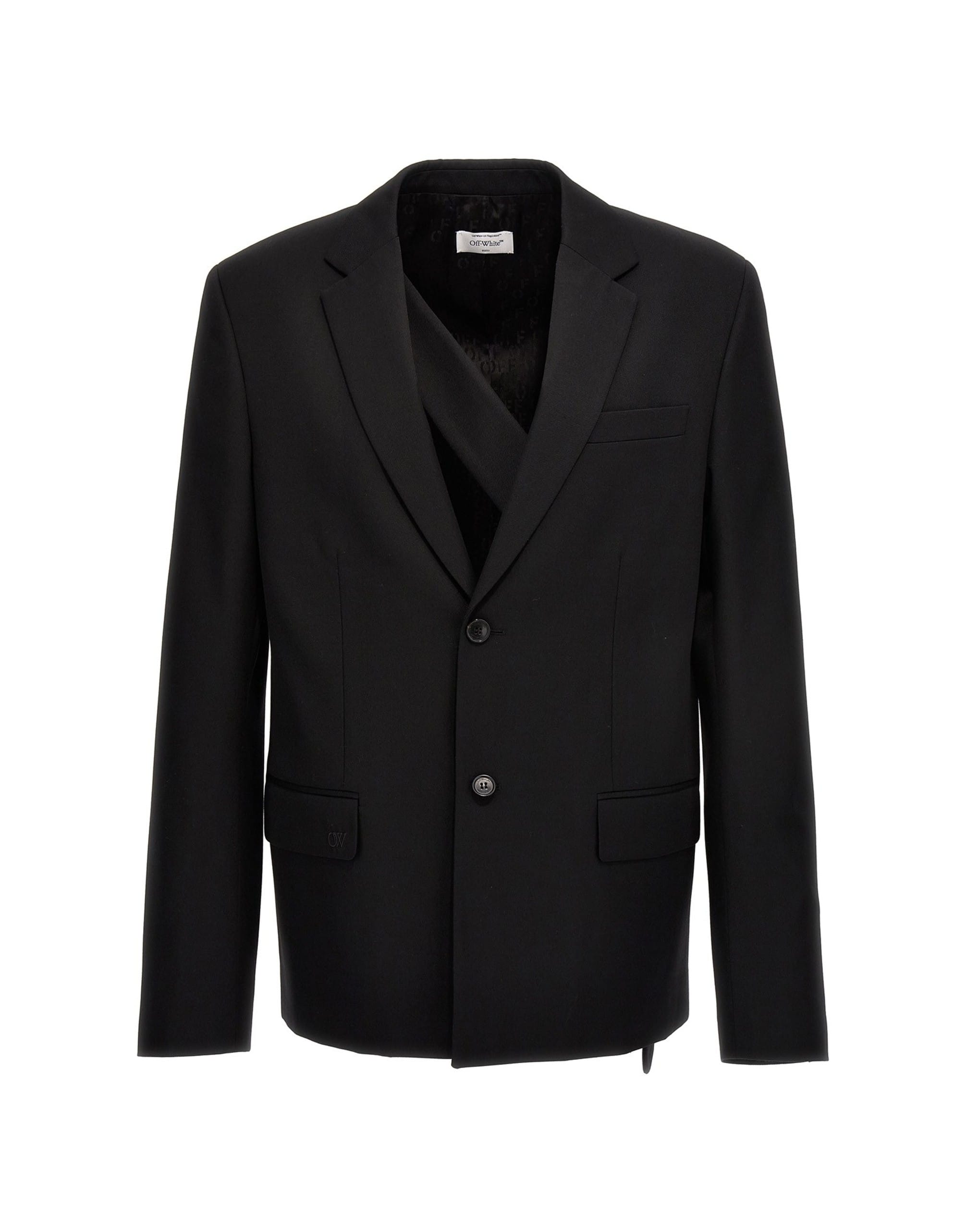 Off-White Off-White Embroidery Blazer
