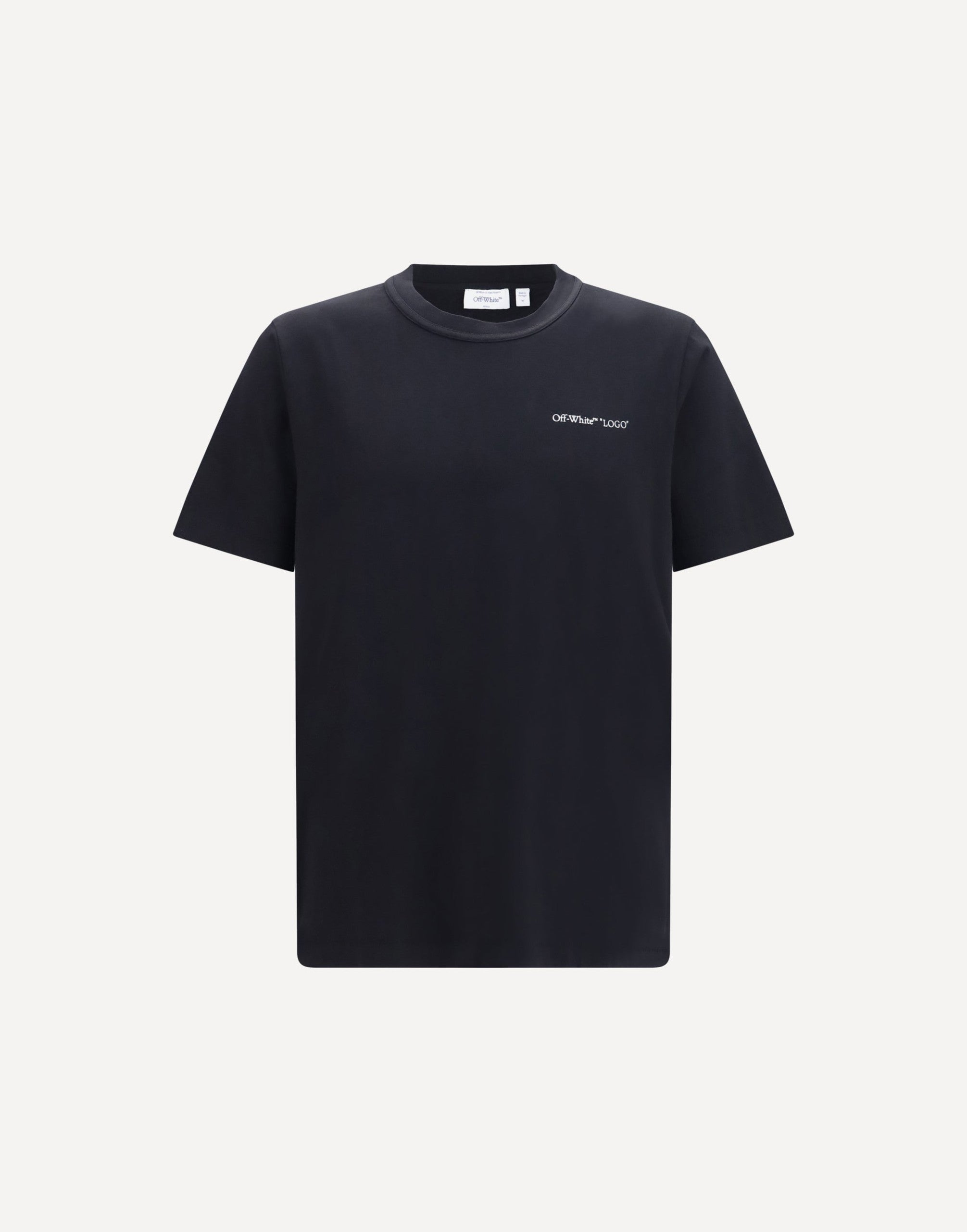 تي شيرت Off-White بشعار واقتباس