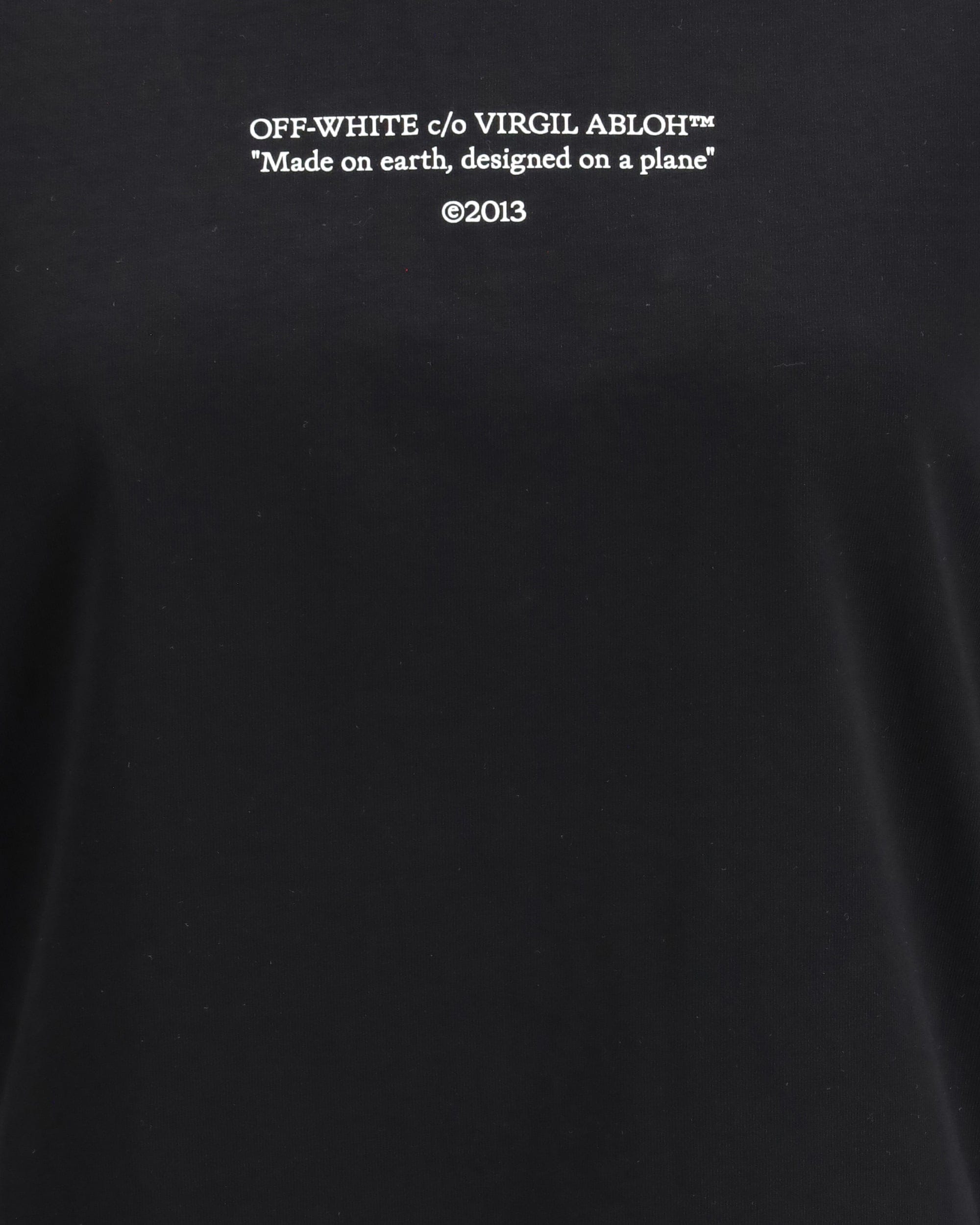 Off-White Made On Earth, Designed On A Plane T-Shirt